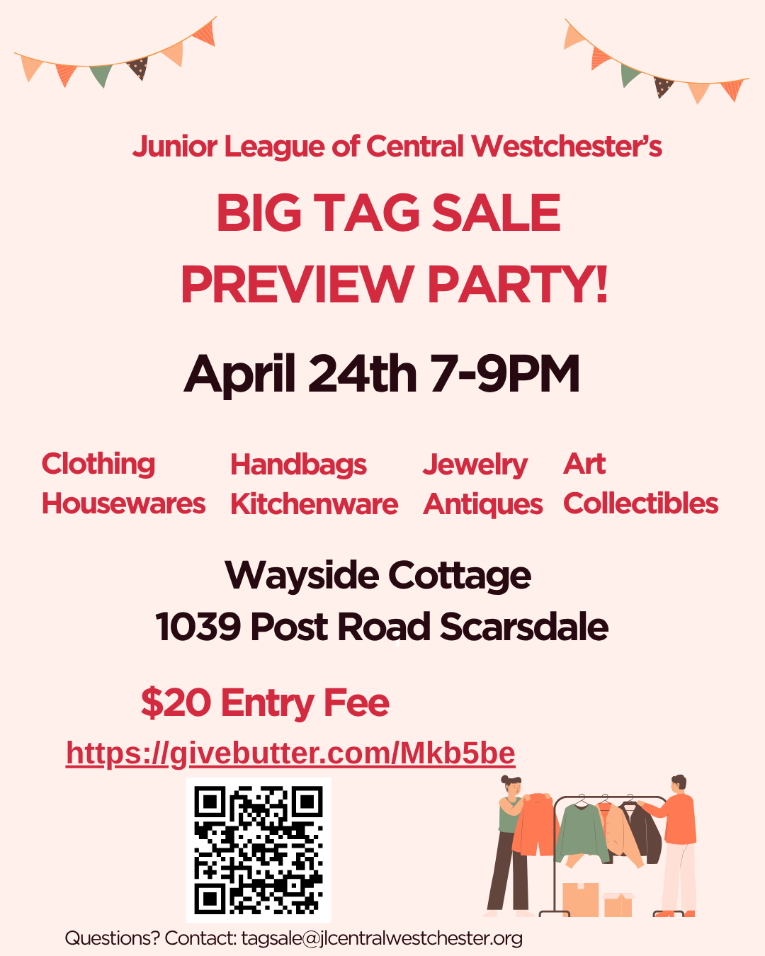 Campaign cover image for Tag Sale Preview Party 2026