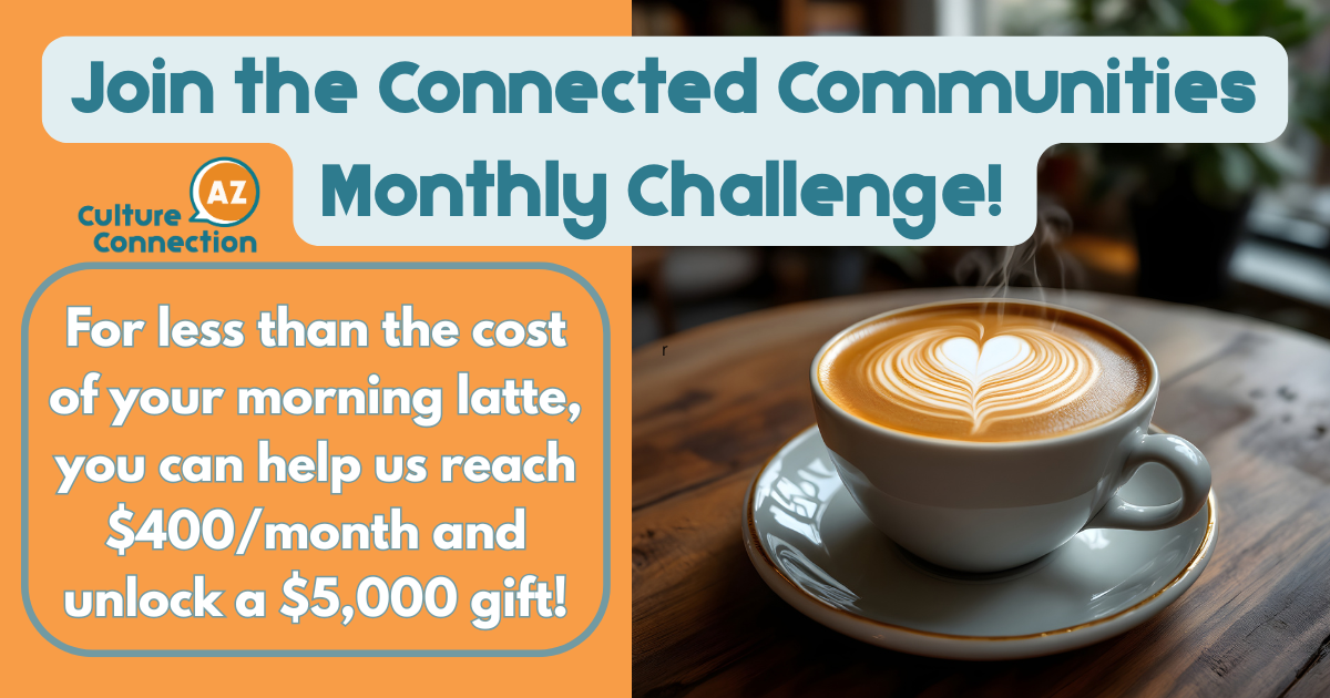 Campaign cover image for The Connected Communities Monthly Challenge
