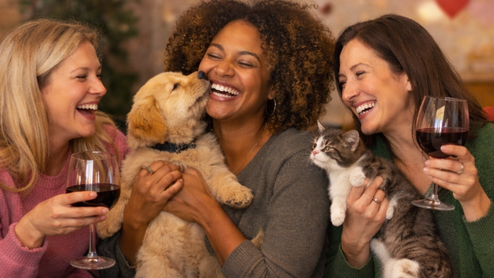 Campaign cover image for Love, Wine & Puppy Kisses