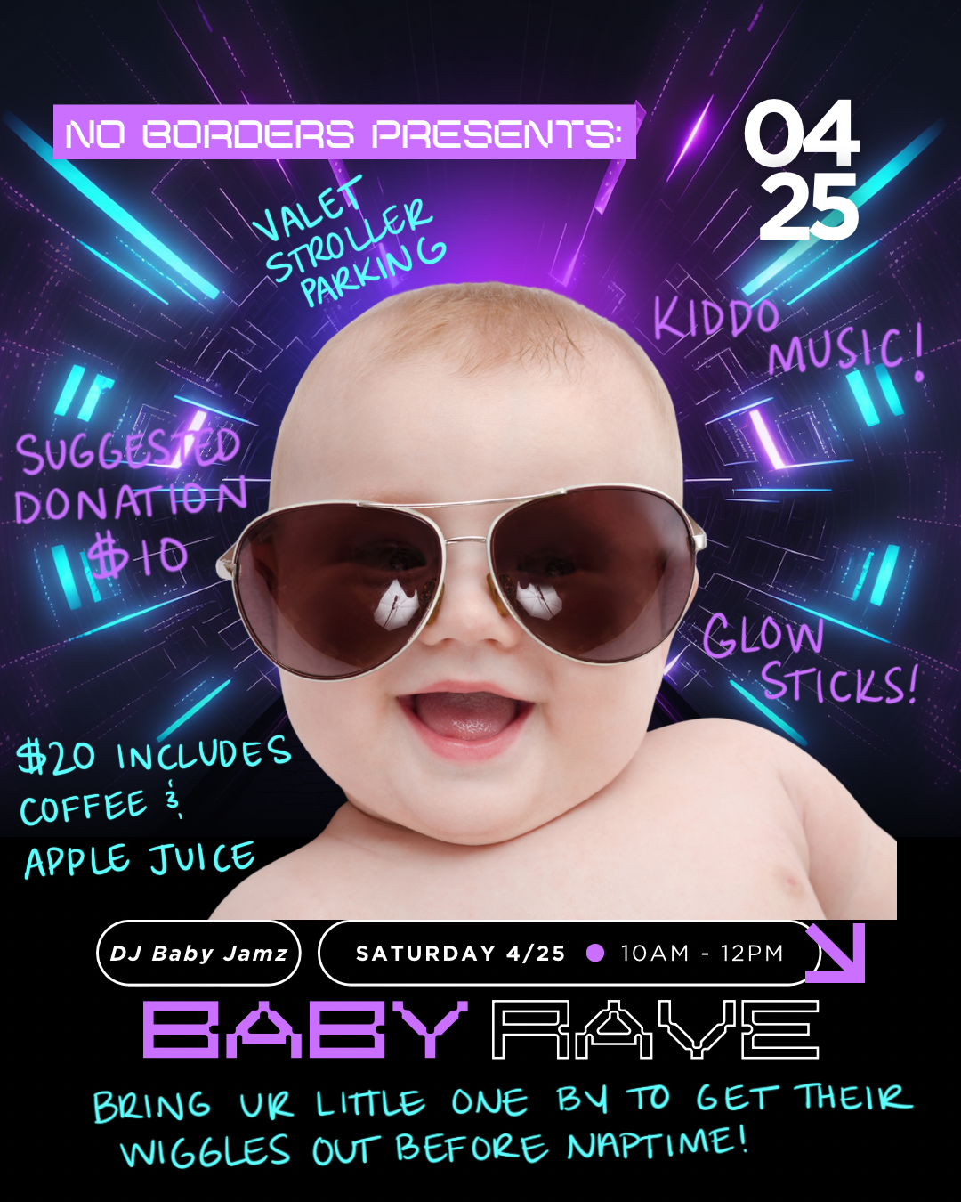 Campaign cover image for Baby Rave!