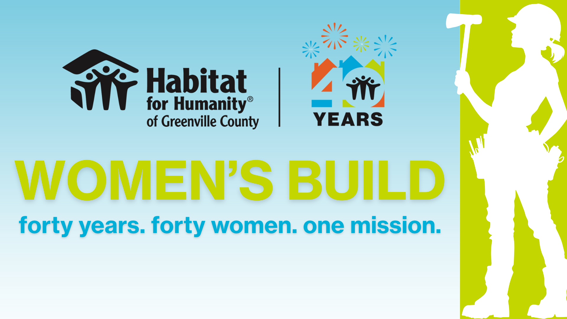 Campaign cover image for Habitat Greenville Women's Build 2025