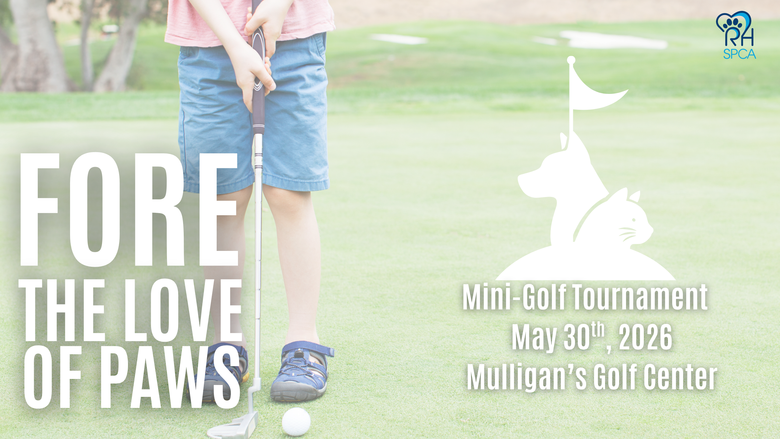 Campaign cover image for Fore the Love of Paws