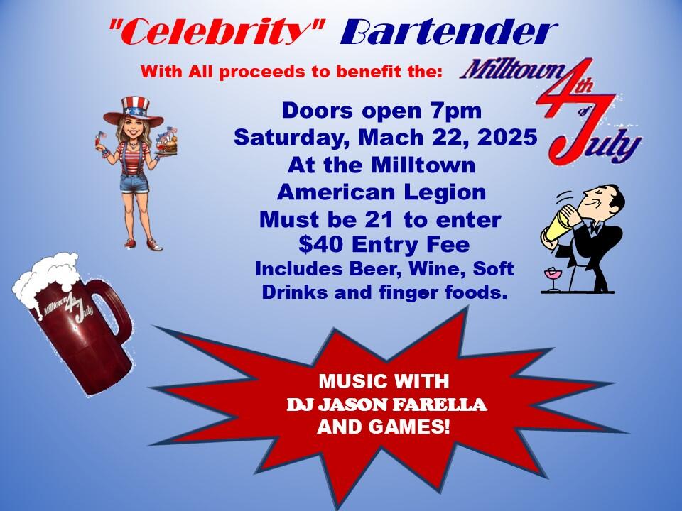 Campaign cover image for Celebrity Bartender 2025