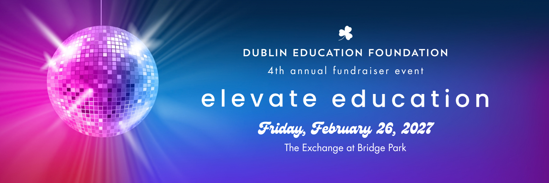Campaign cover image for 2027 Elevate Education Fundraiser