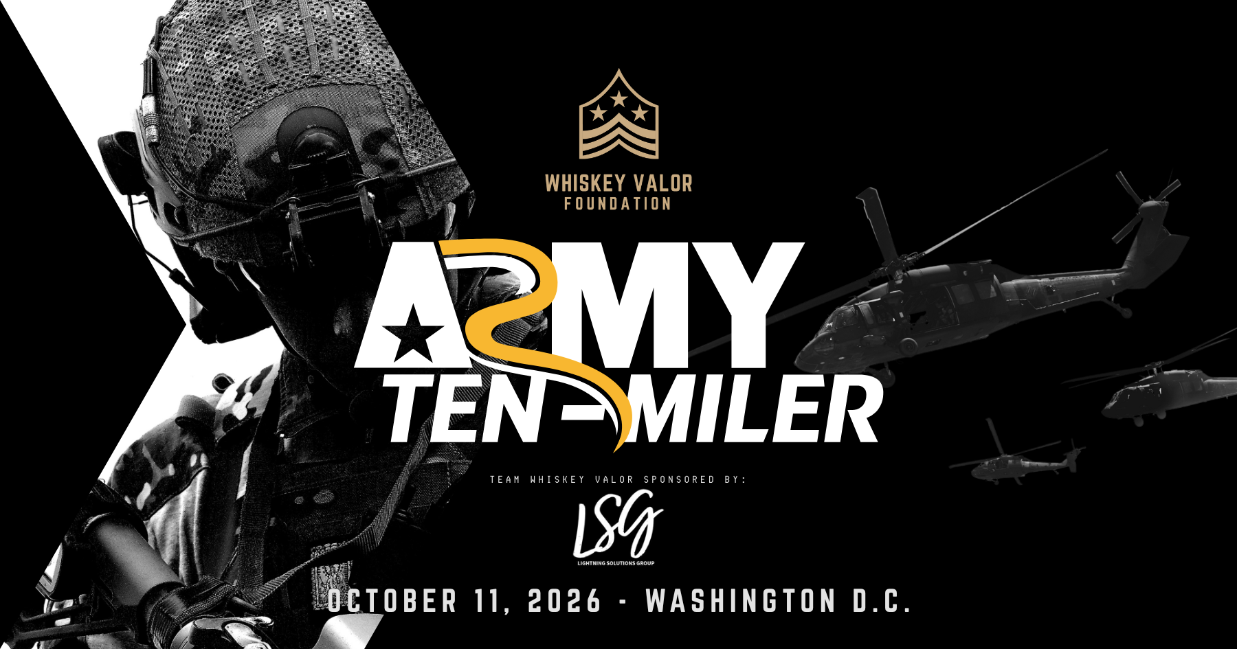 Campaign cover image for Team Whiskey Valor: Army Ten-Miler