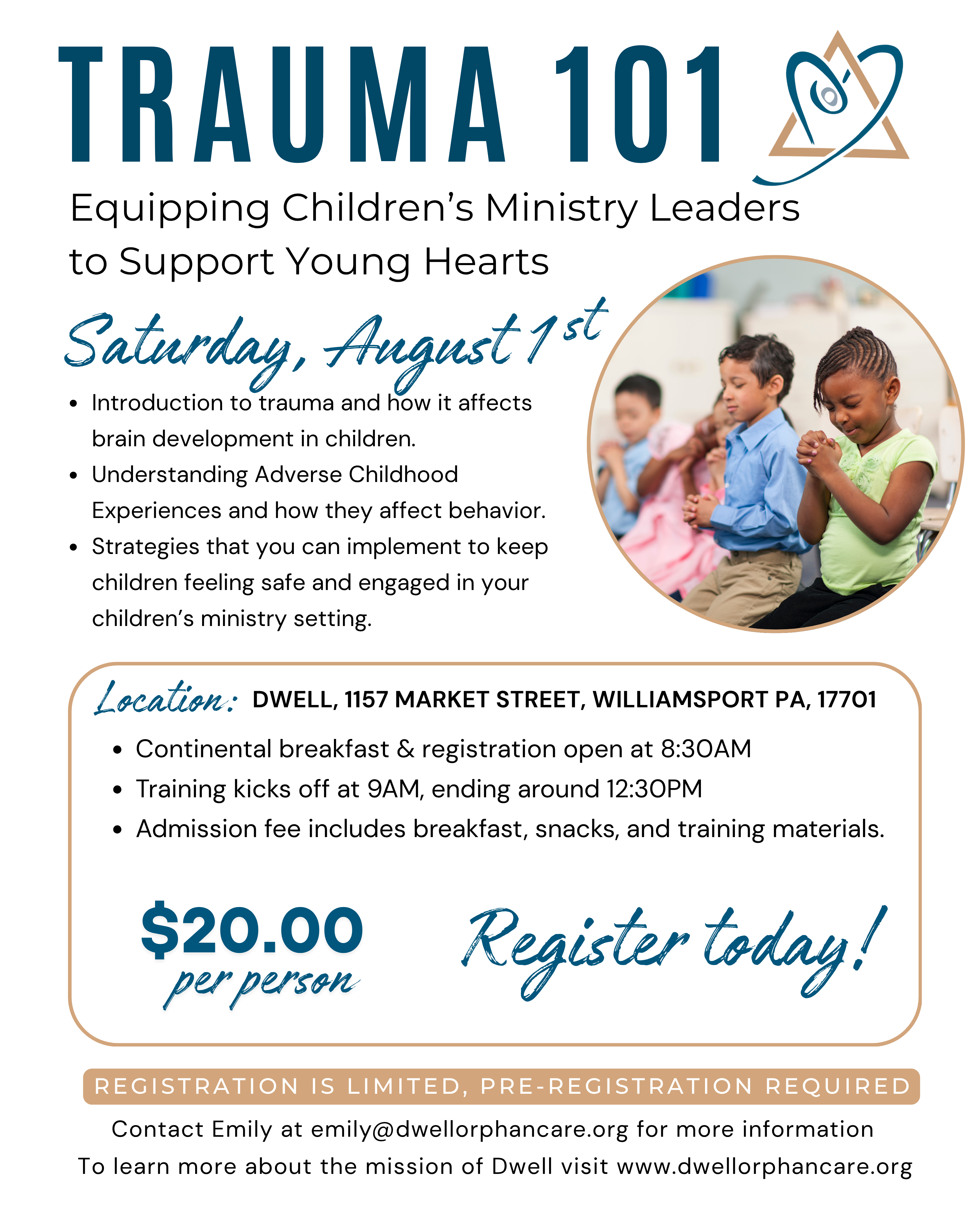 Campaign cover image for Trauma 101: Children's Ministry Leaders