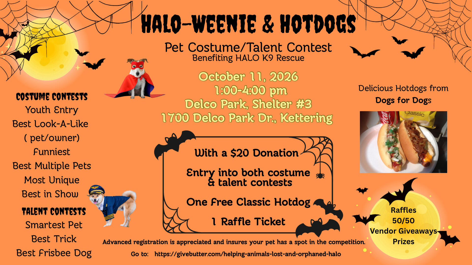 Campaign cover image for HALO-Weenie & Hotdogs