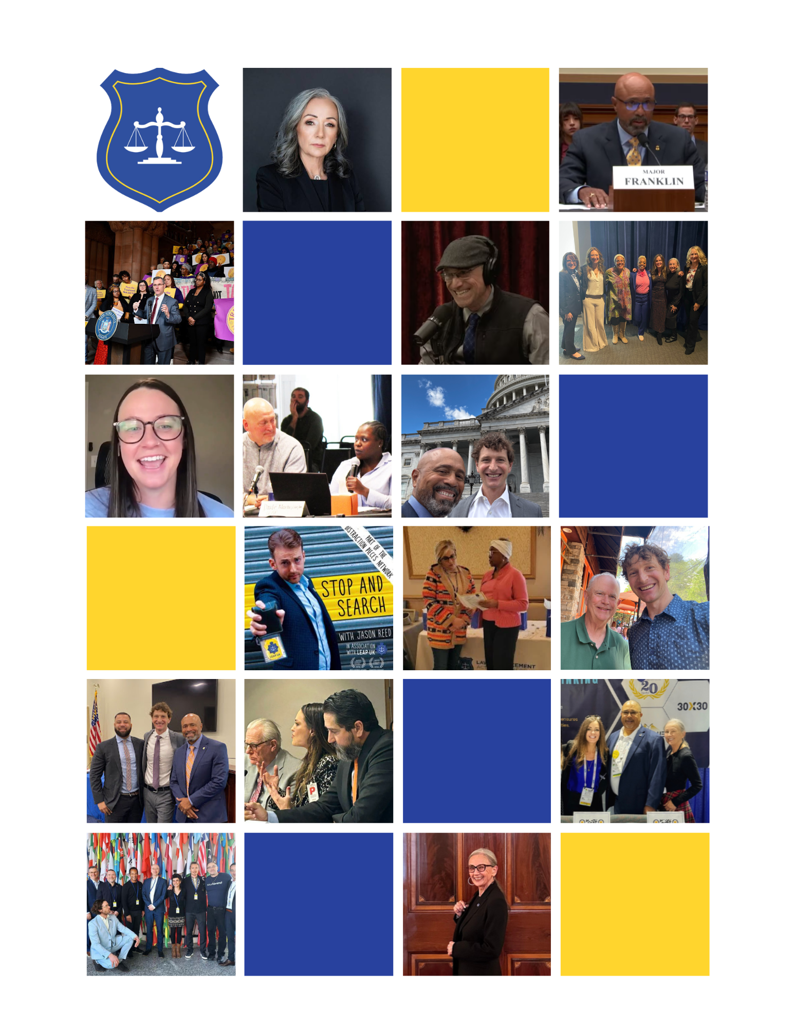 Campaign cover for Stand with LEAP. Stand for Reform.