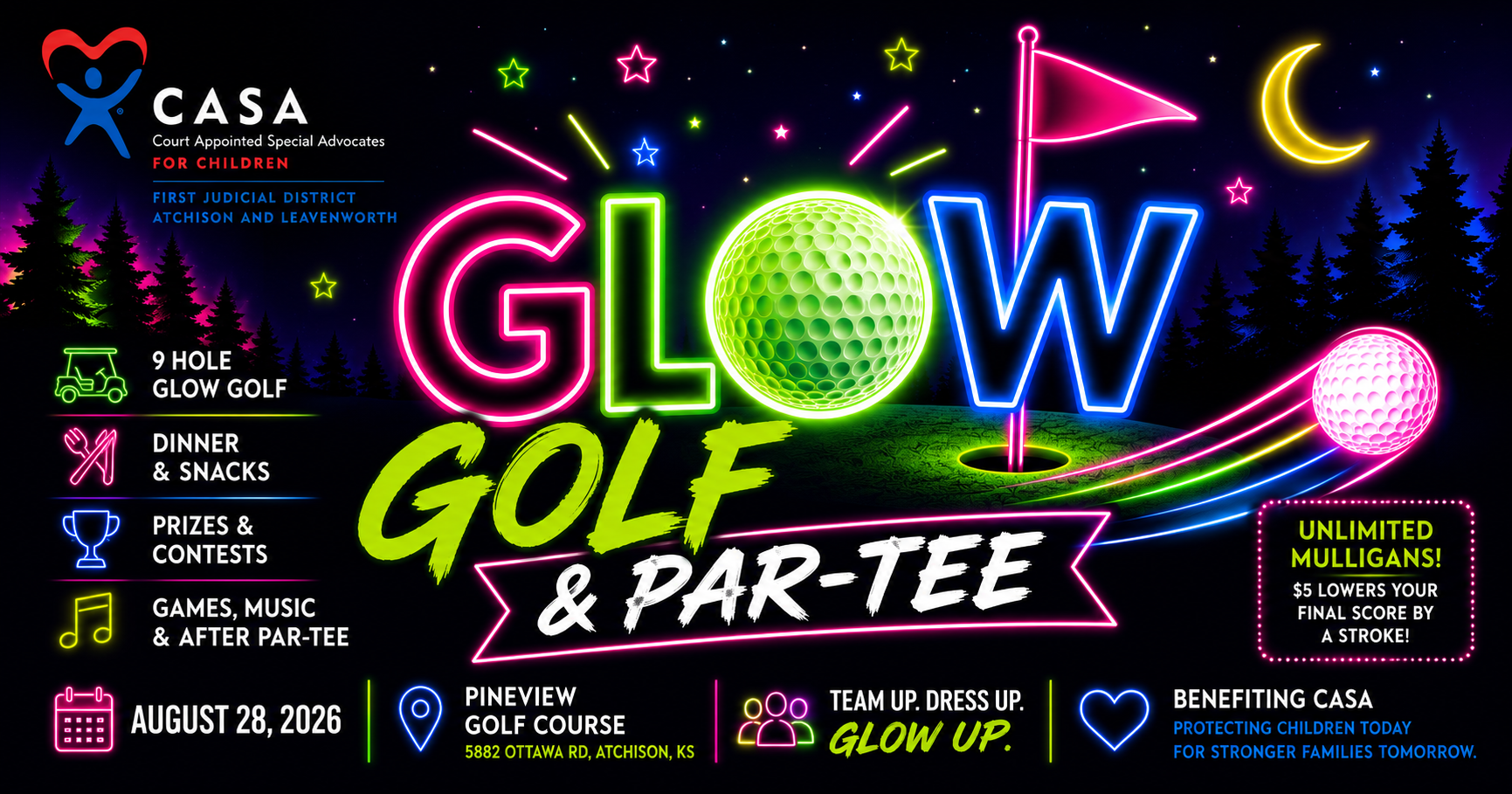 Campaign cover image for Glow Golf 2026