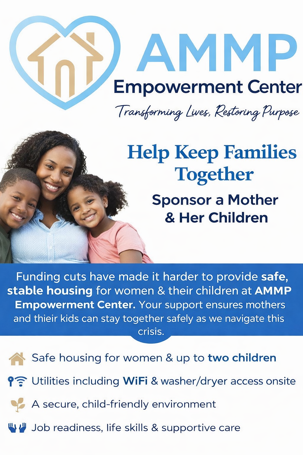 Campaign cover image for Sponsor a Family TODAY! Restore Hope.
