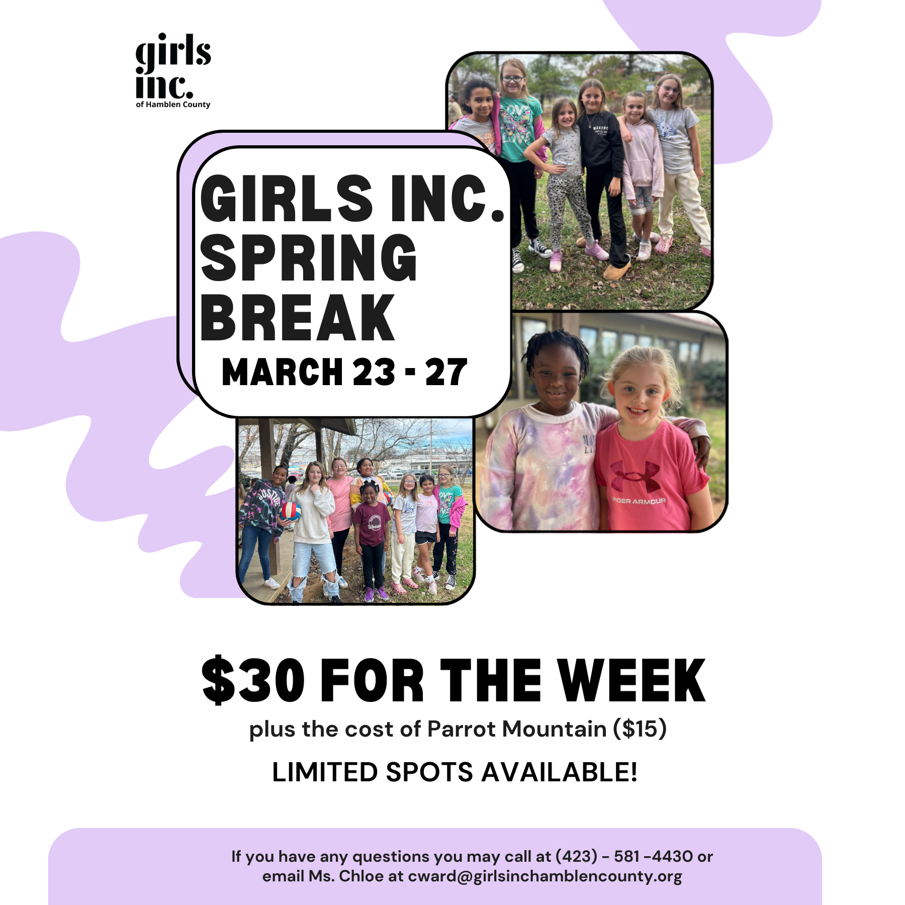 Campaign cover for 2026 Spring Break Day Camp Registration