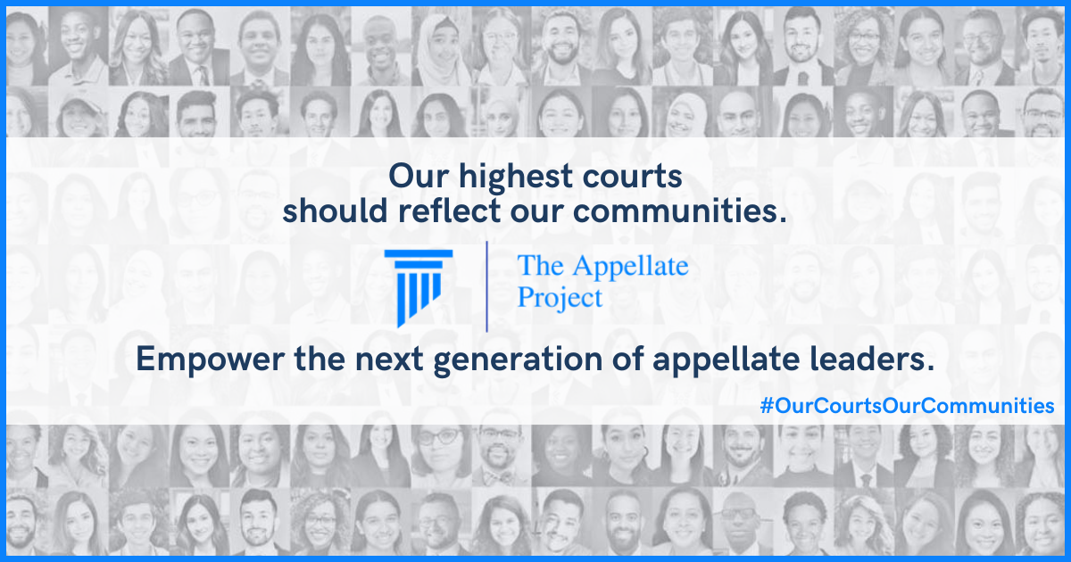 Campaign cover image for Our Courts. Our Communities.