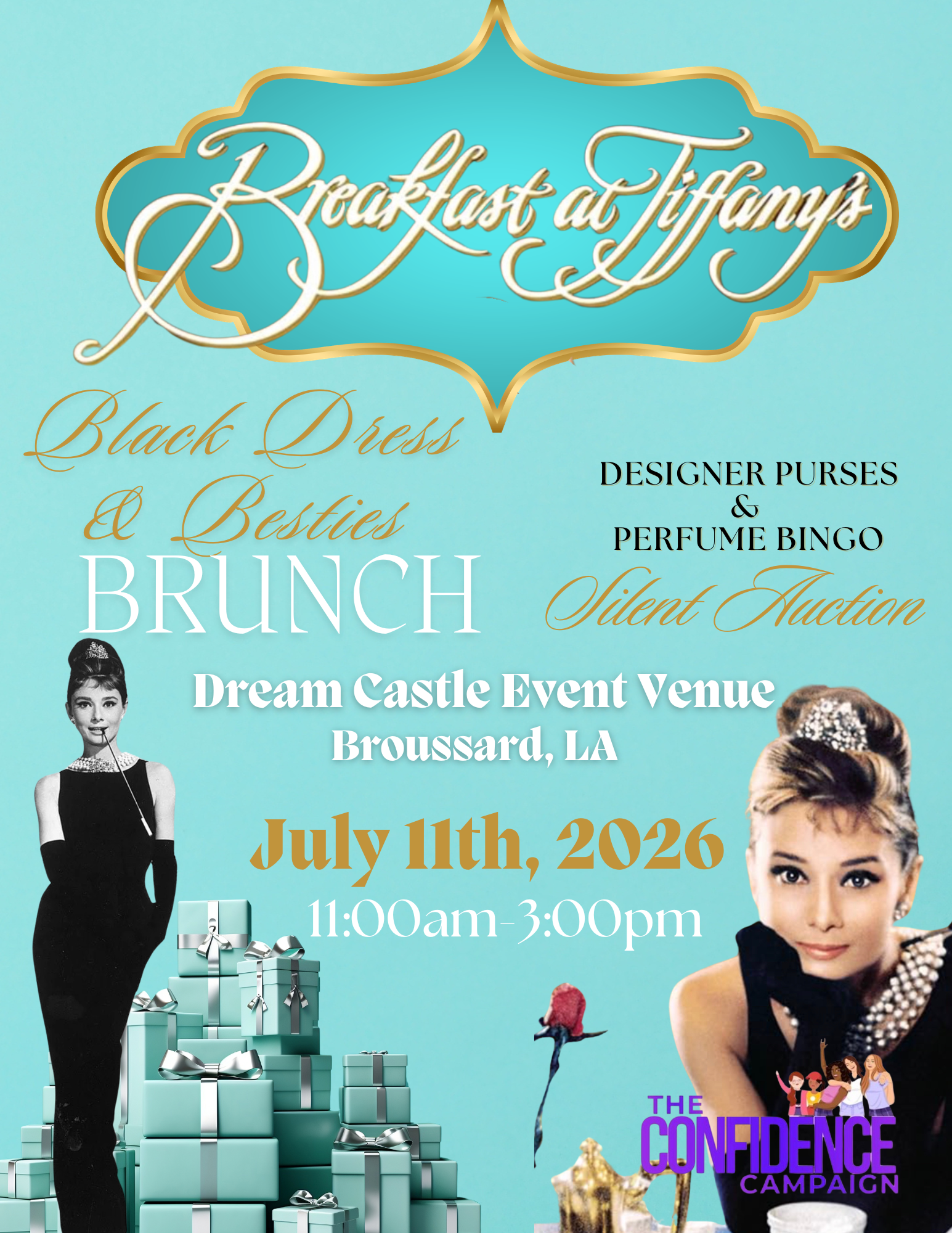 Campaign cover image for Breakfast at Tiffany's/Little Black Dress and Besties Brunch