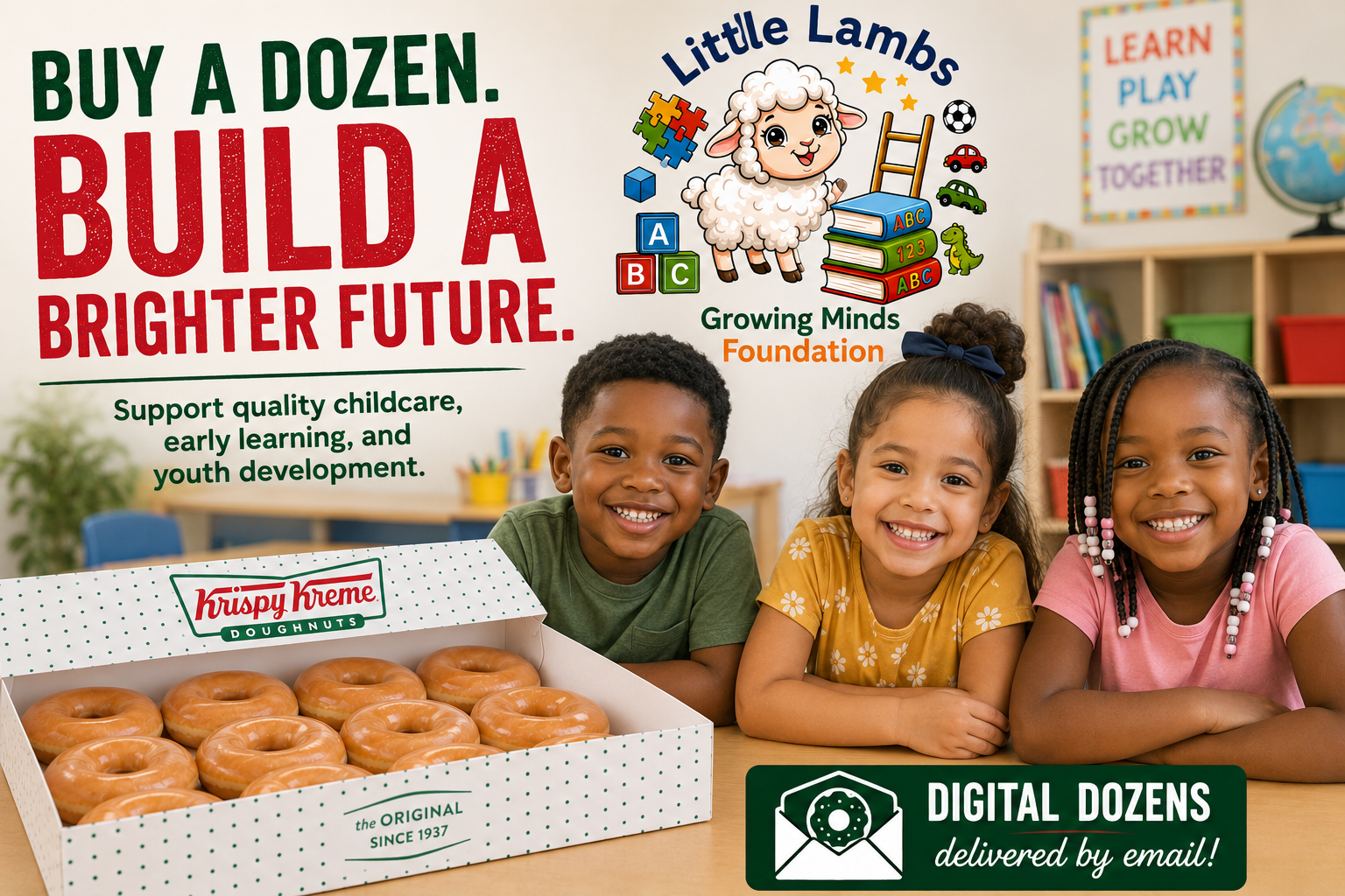 Campaign cover for Buy a Dozen Build a Brighter Future