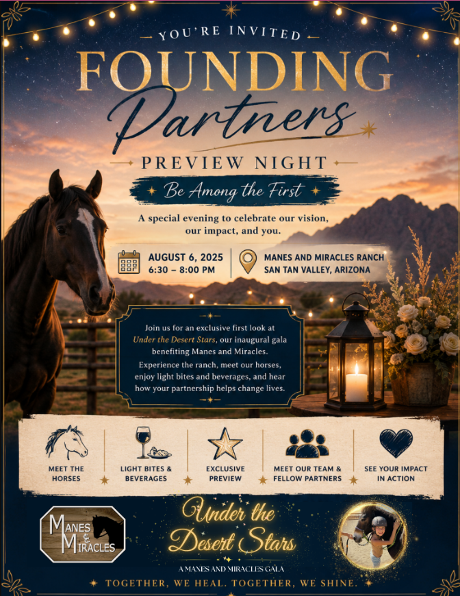 Campaign cover image for Partner Preview Night at Manes and Miracles