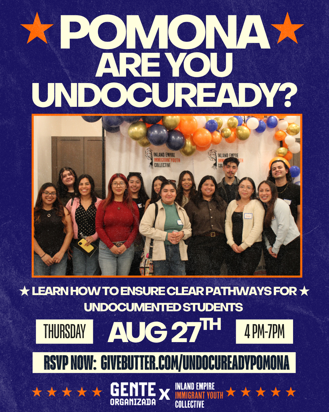 Campaign cover image for #UndocuReady Guidebook Launch - Pomona