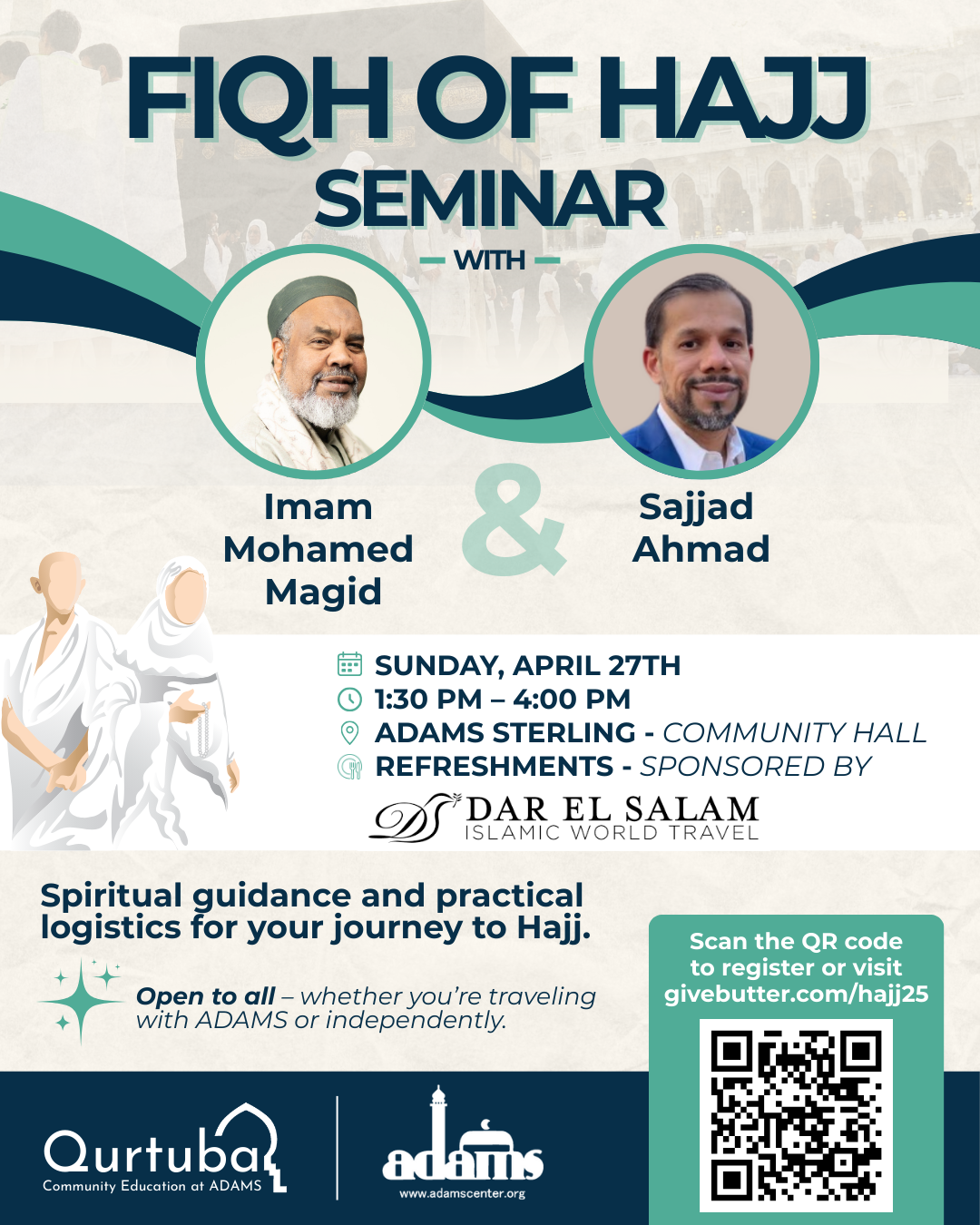 Campaign cover image for Qurtuba Hajj Preparation Workshop 2025