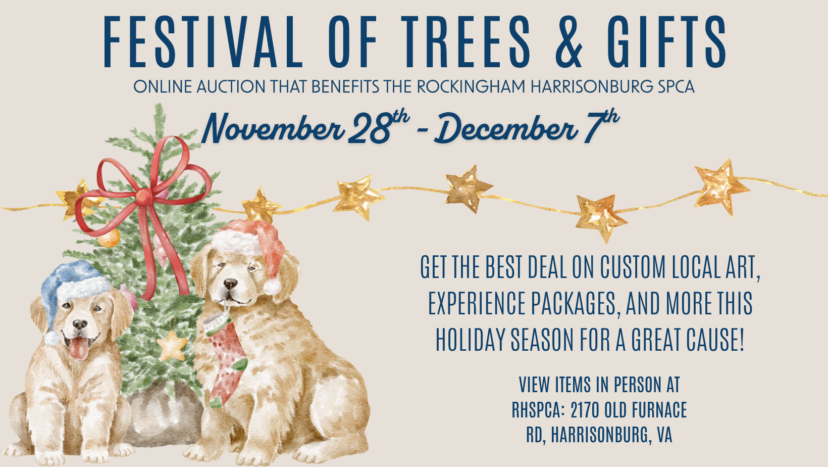 Campaign cover image for Festival Of Trees & Gifts 2025