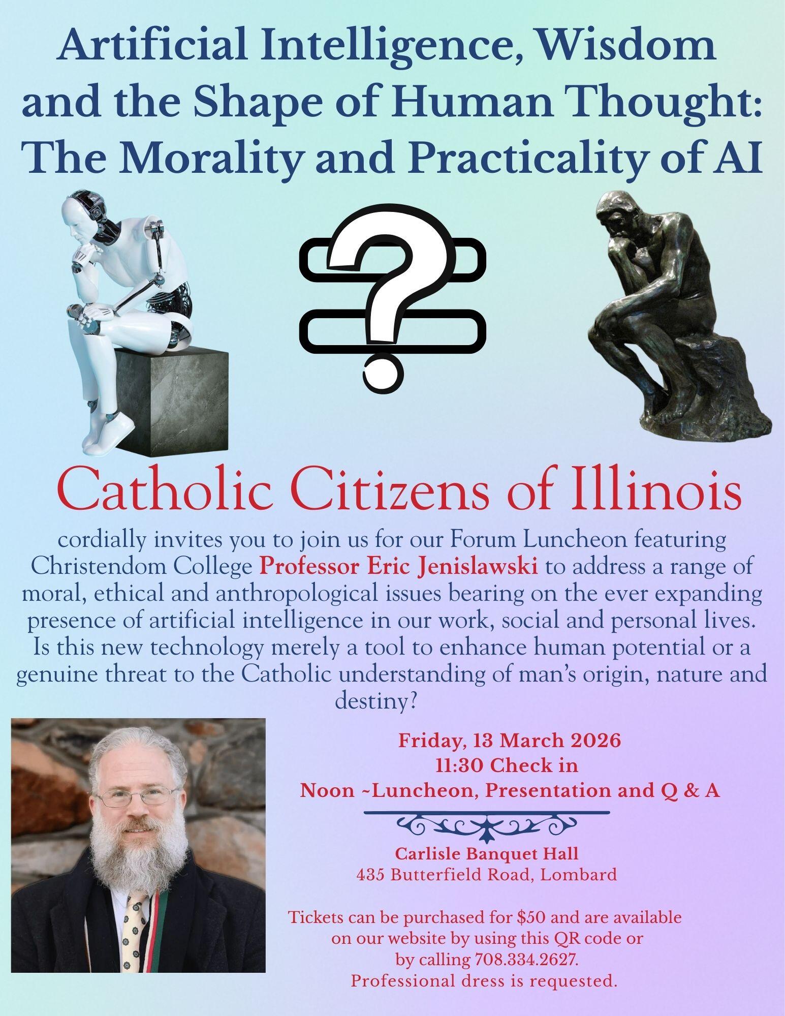 Campaign cover image for CCI Luncheon - Artificial Intelligence -     13 March 2026