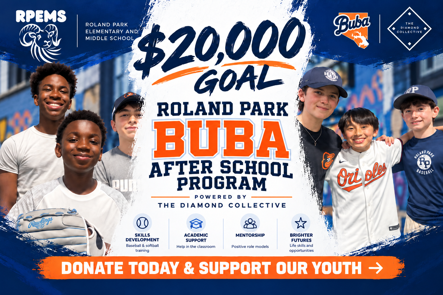 Campaign cover image for Roland Park Elementary Middle - BUBA After School Program