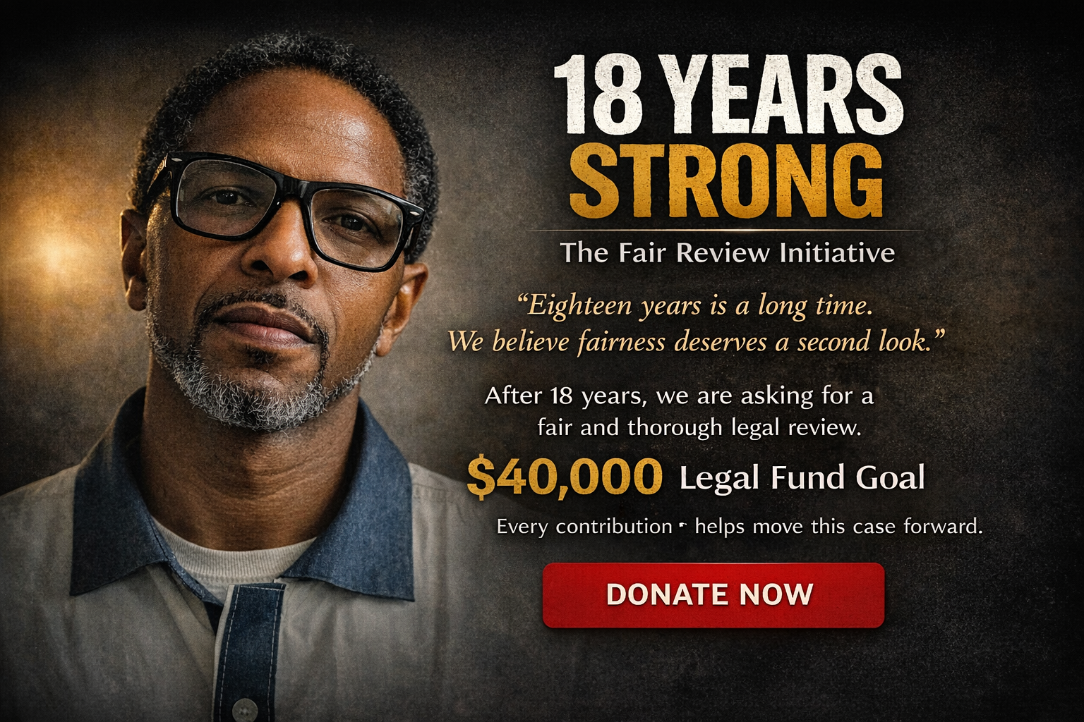 Campaign cover for 18 Years Strong The Fair Review Initiative