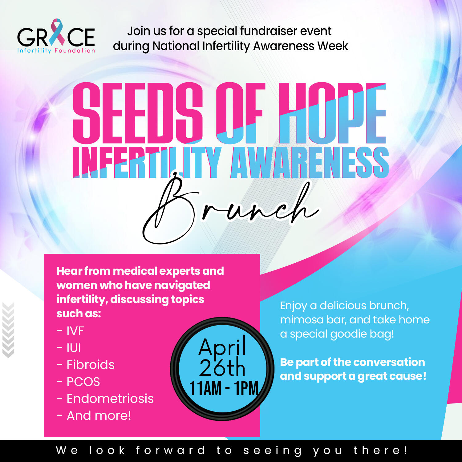 Campaign cover image for Seeds of Hope Infertility Awareness Brunch