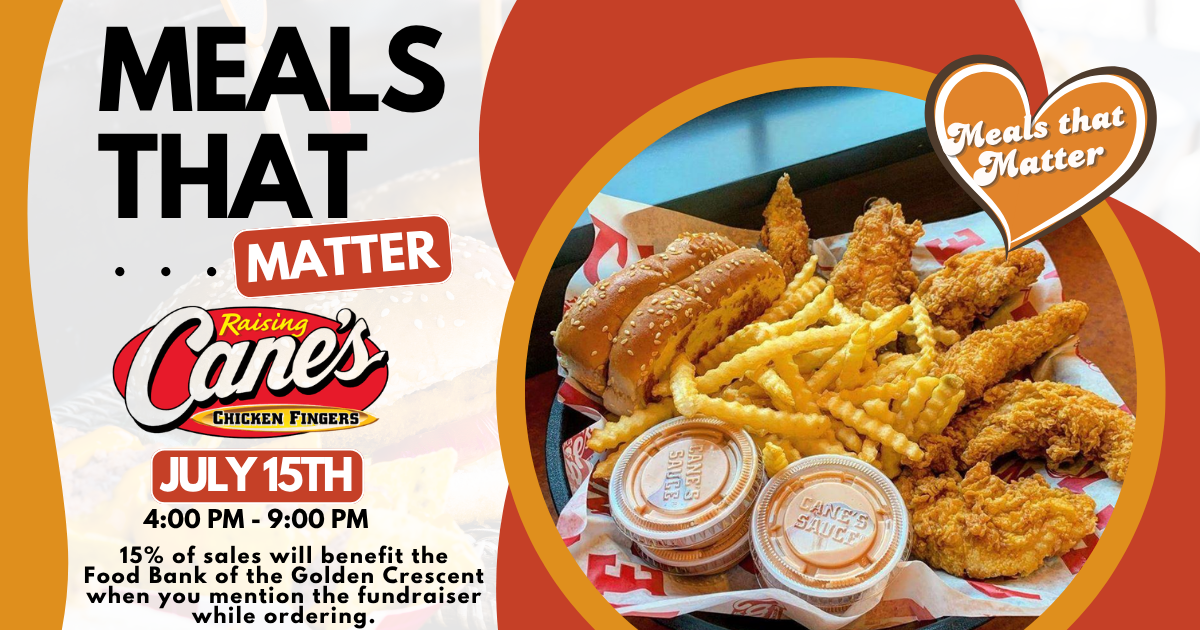 Campaign cover for Meals That Matter at Raising Cane's