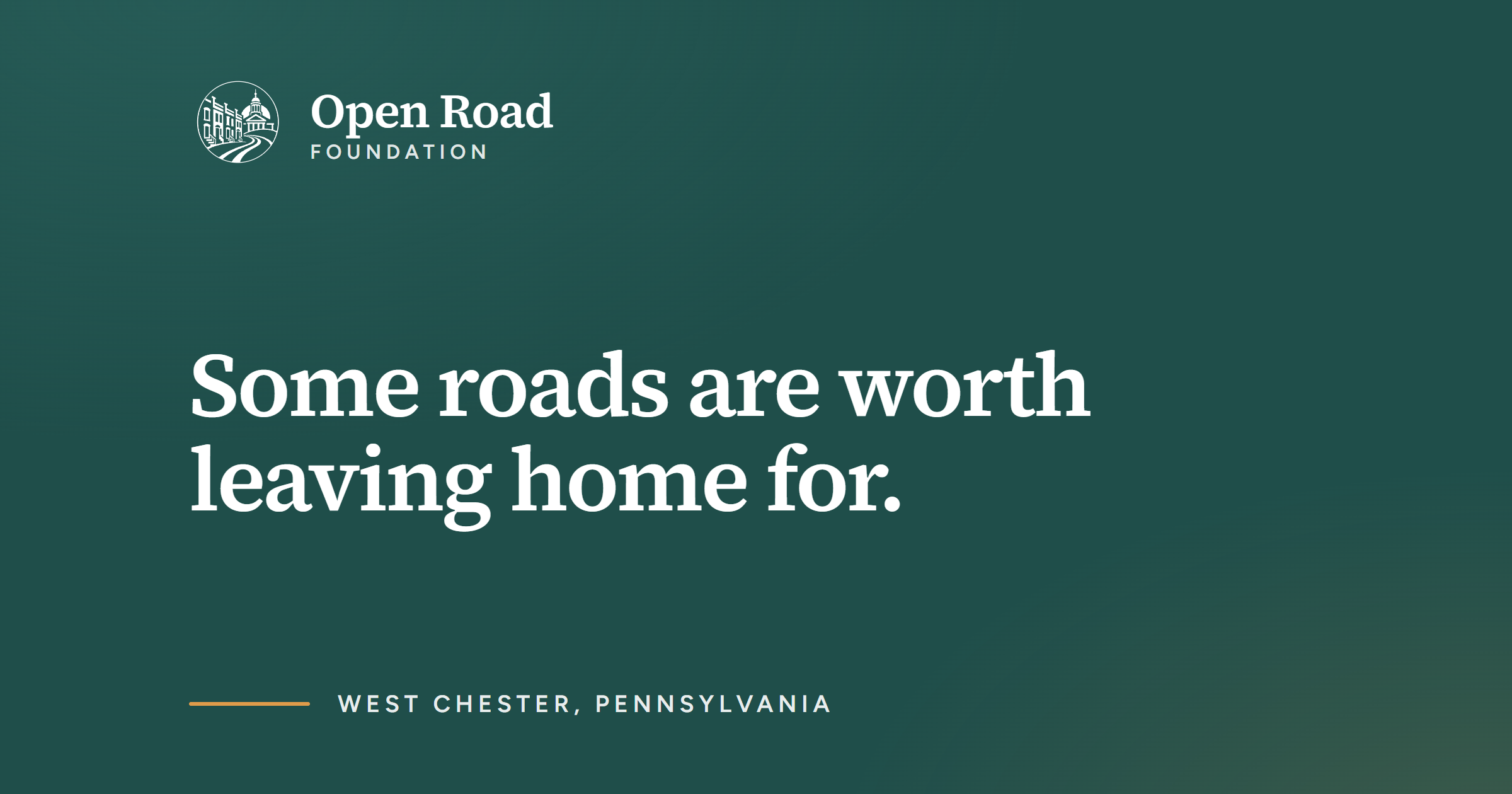 Campaign cover for Fund a Scholarship & Open the Road