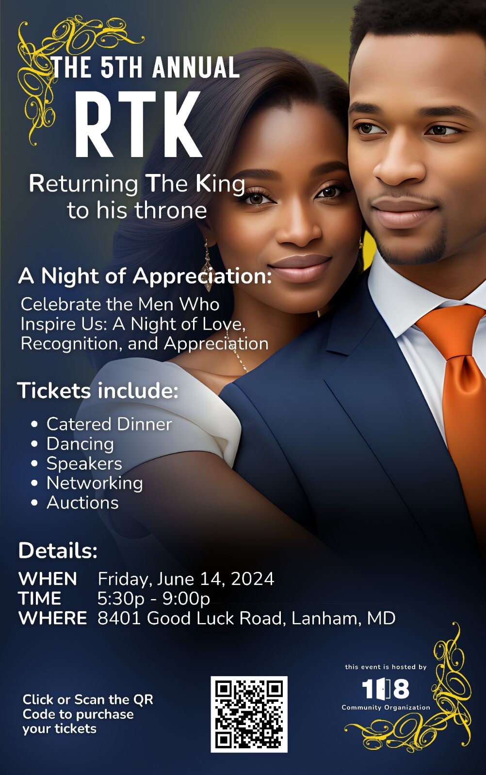 Campaign cover image for 108 Community Organization - Sponsorship Packages