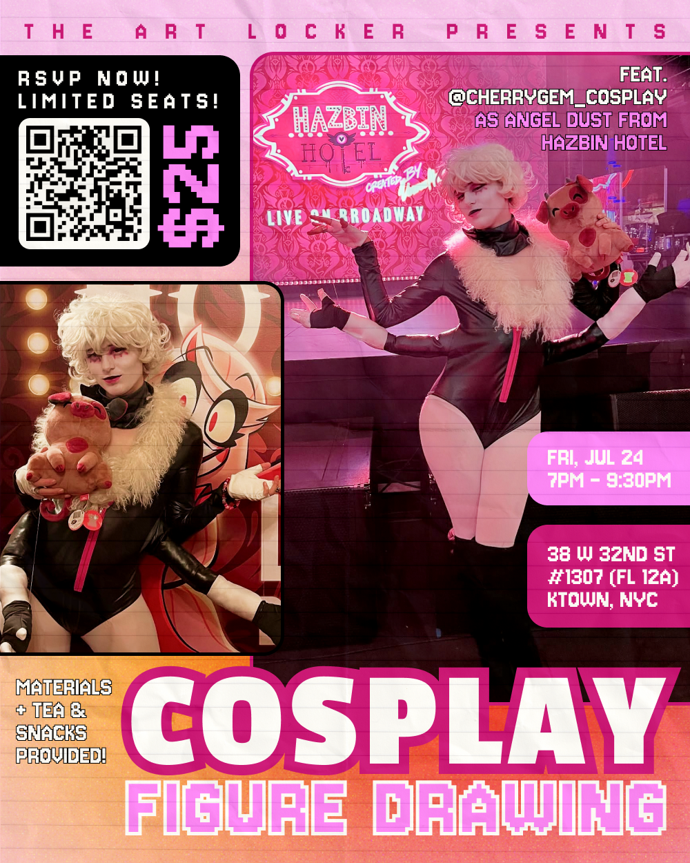 Campaign cover image for Cosplay Figure Drawing 7/24
