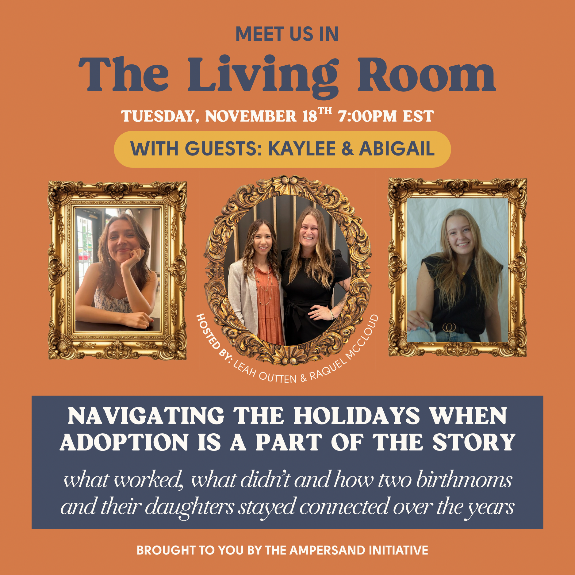 Campaign cover image for The Living Room: Navigating the Holidays When Adoption is a Part of the Story