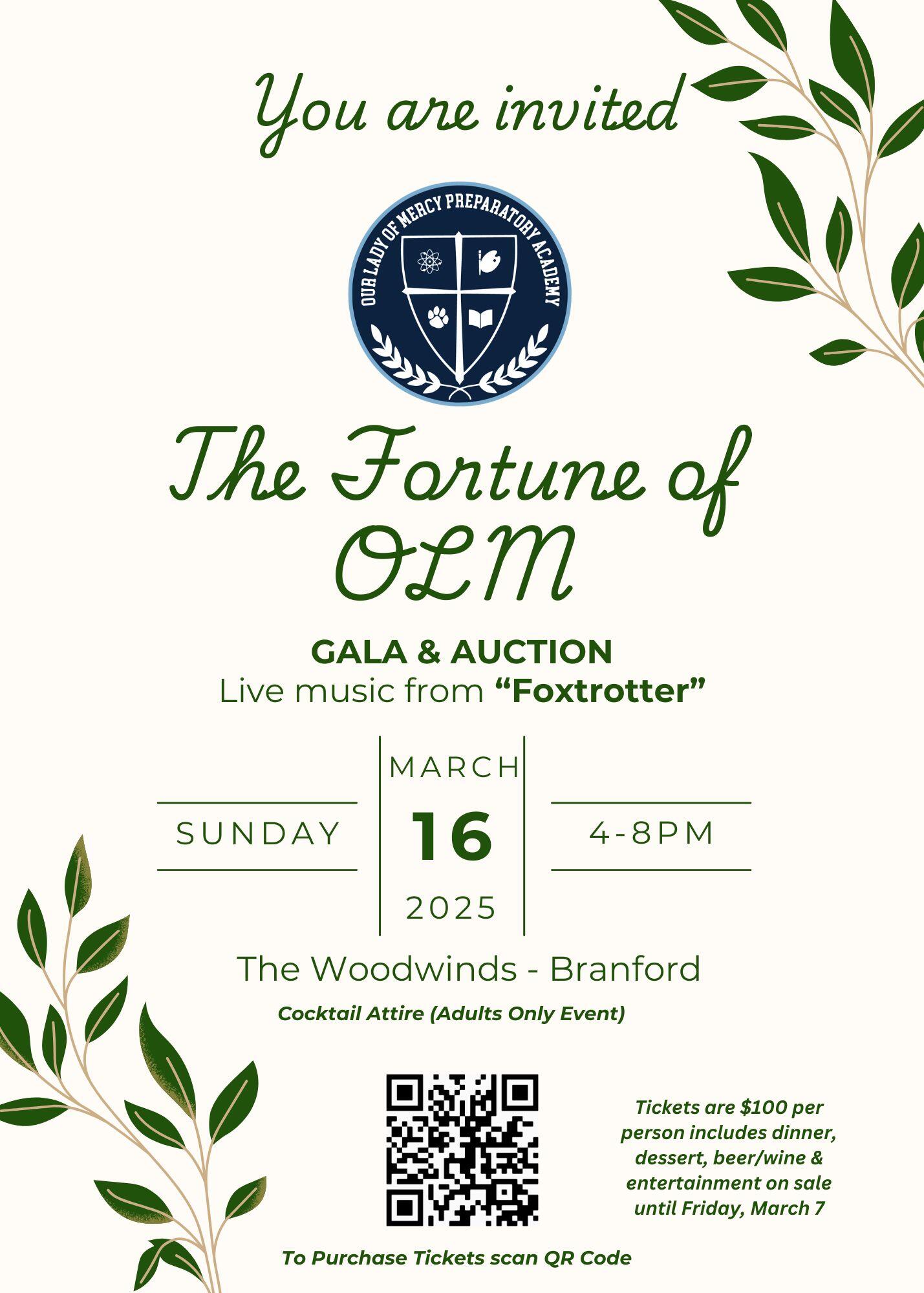 Campaign cover image for OLM Foundation Gala & Auction