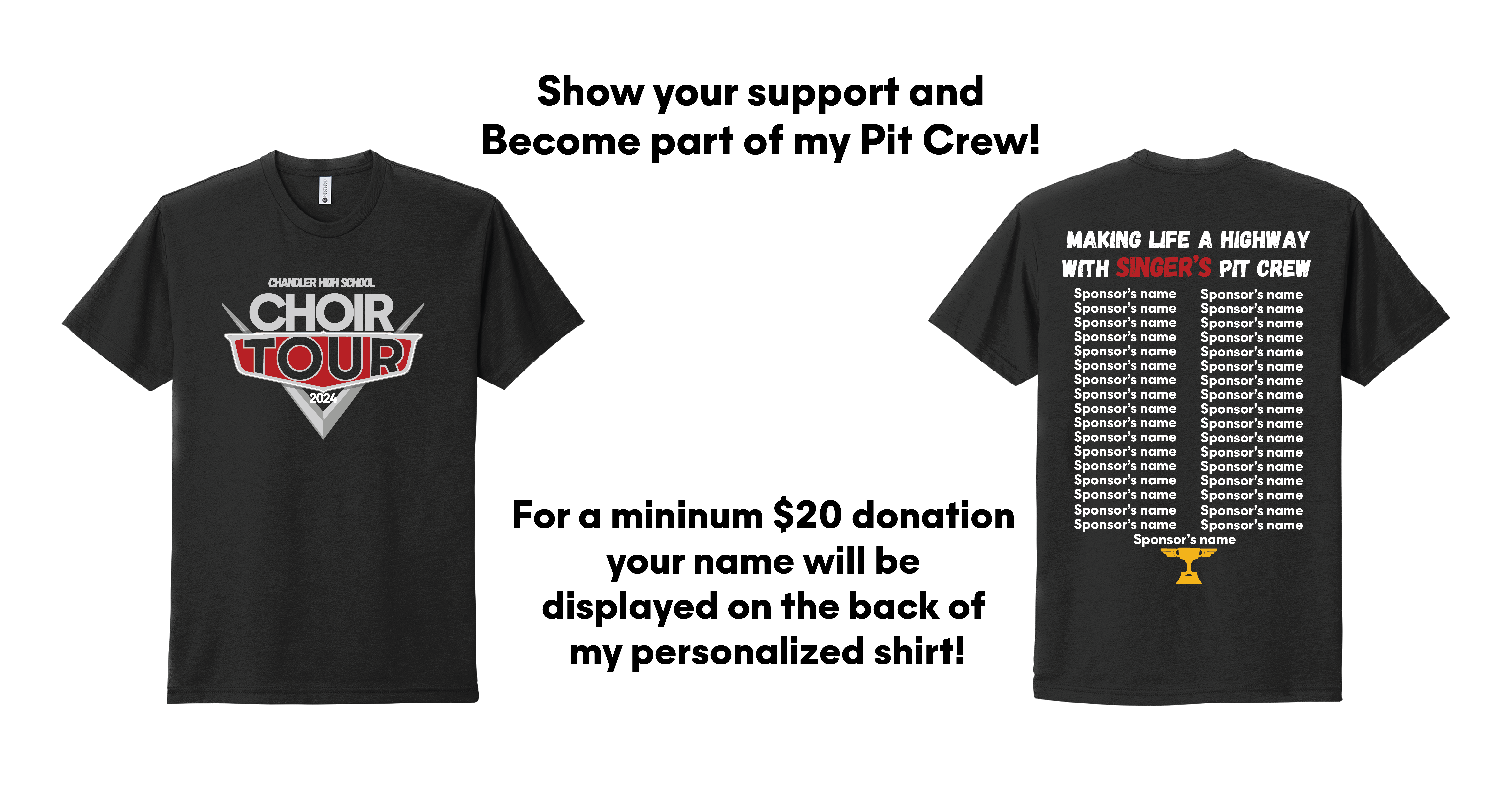 Campaign cover image for Dominic D'Amico's Choir Campaign