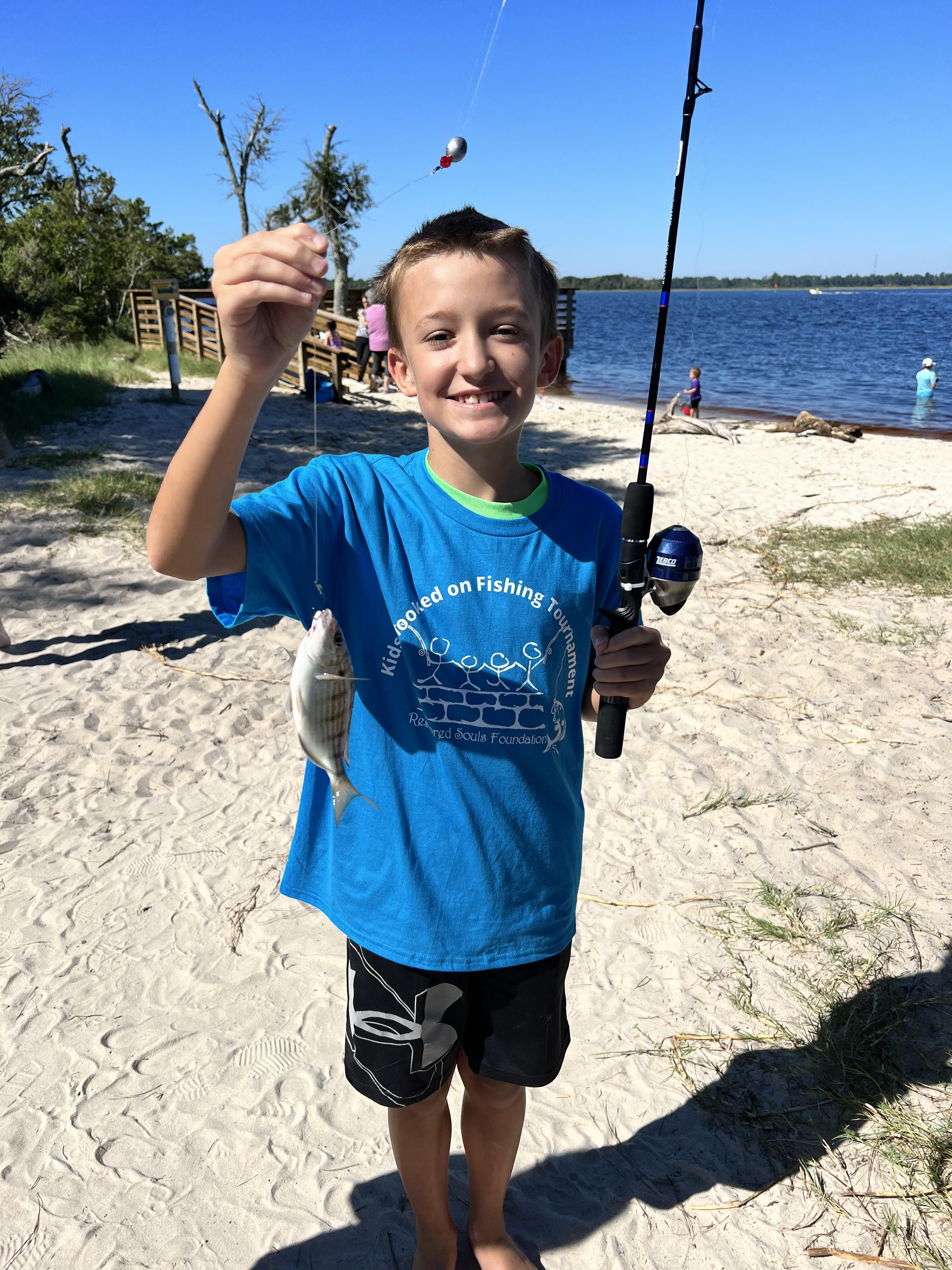 Campaign cover image for Kids Hooked on Fishing Tournament