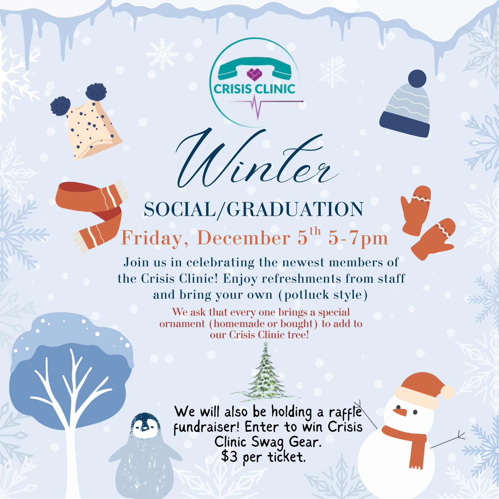 Campaign cover image for Crisis Clinic December Social