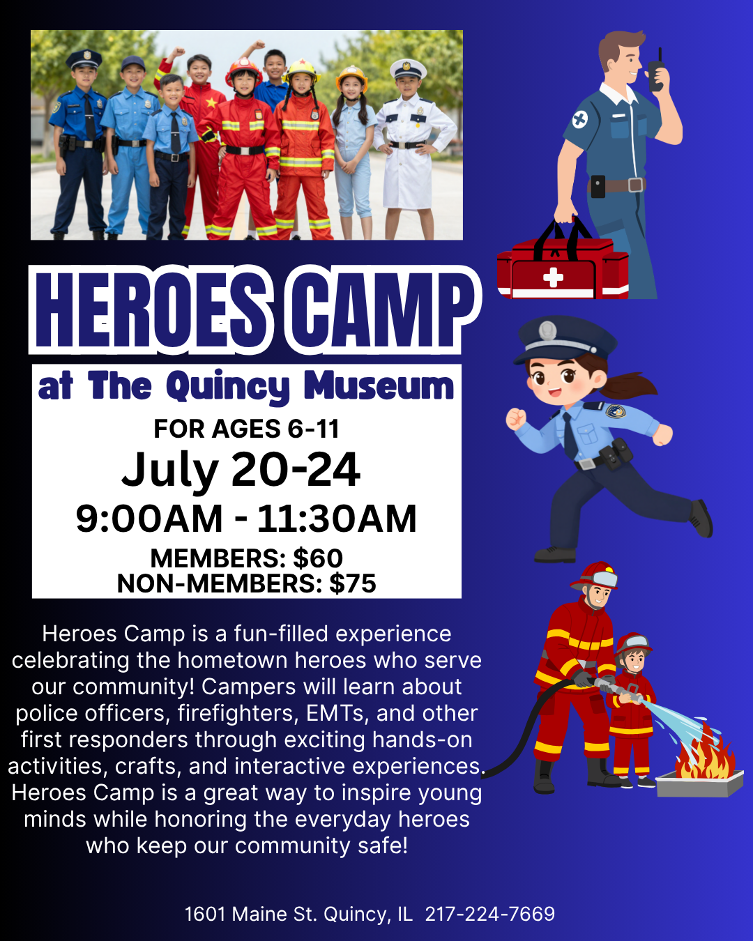 Campaign cover image for Heroes Camp