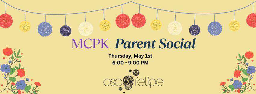 Campaign cover image for Pre-K Parents Social at Oso Felipe