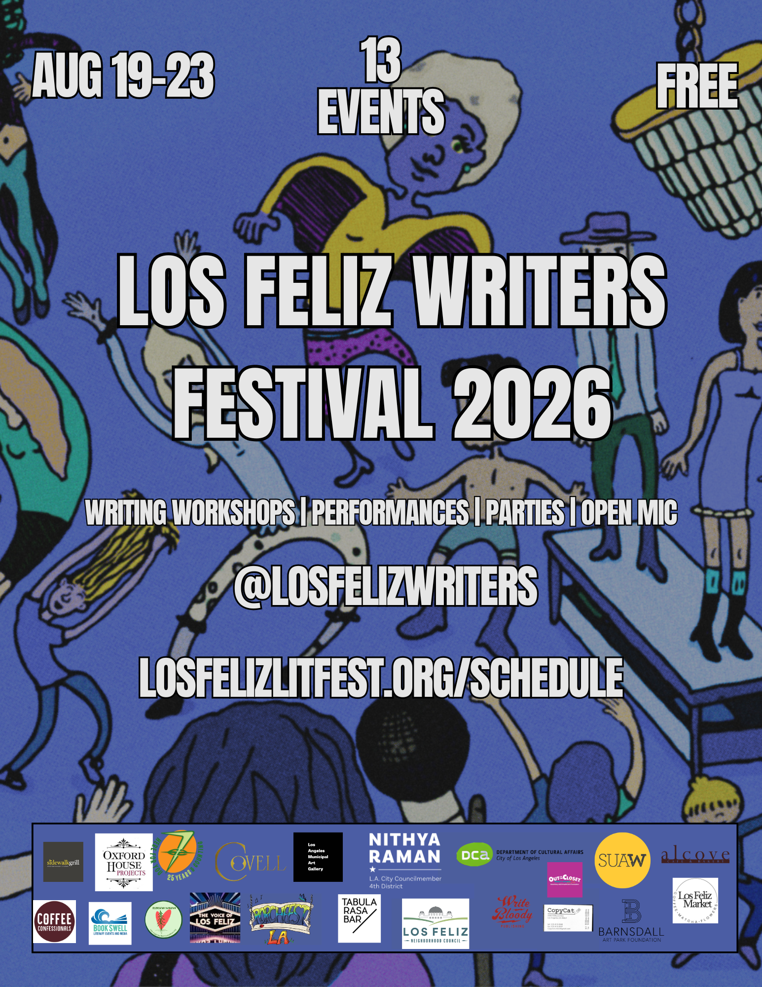 Campaign cover image for Los Feliz Writers Festival 2026