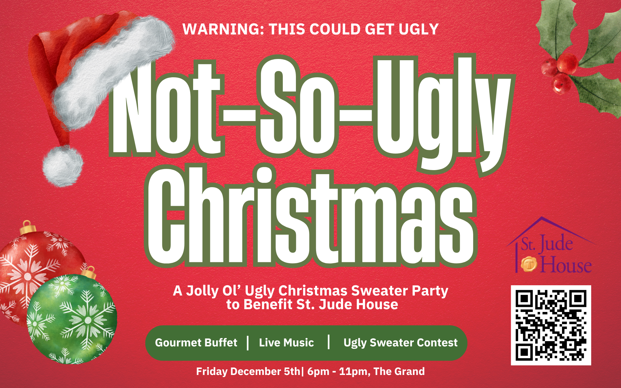 Campaign cover image for Not-So-Ugly Christmas Party