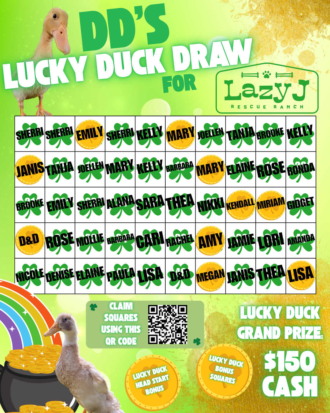 Campaign cover for 🦆 DD’s Lucky Duck Draw 🍀