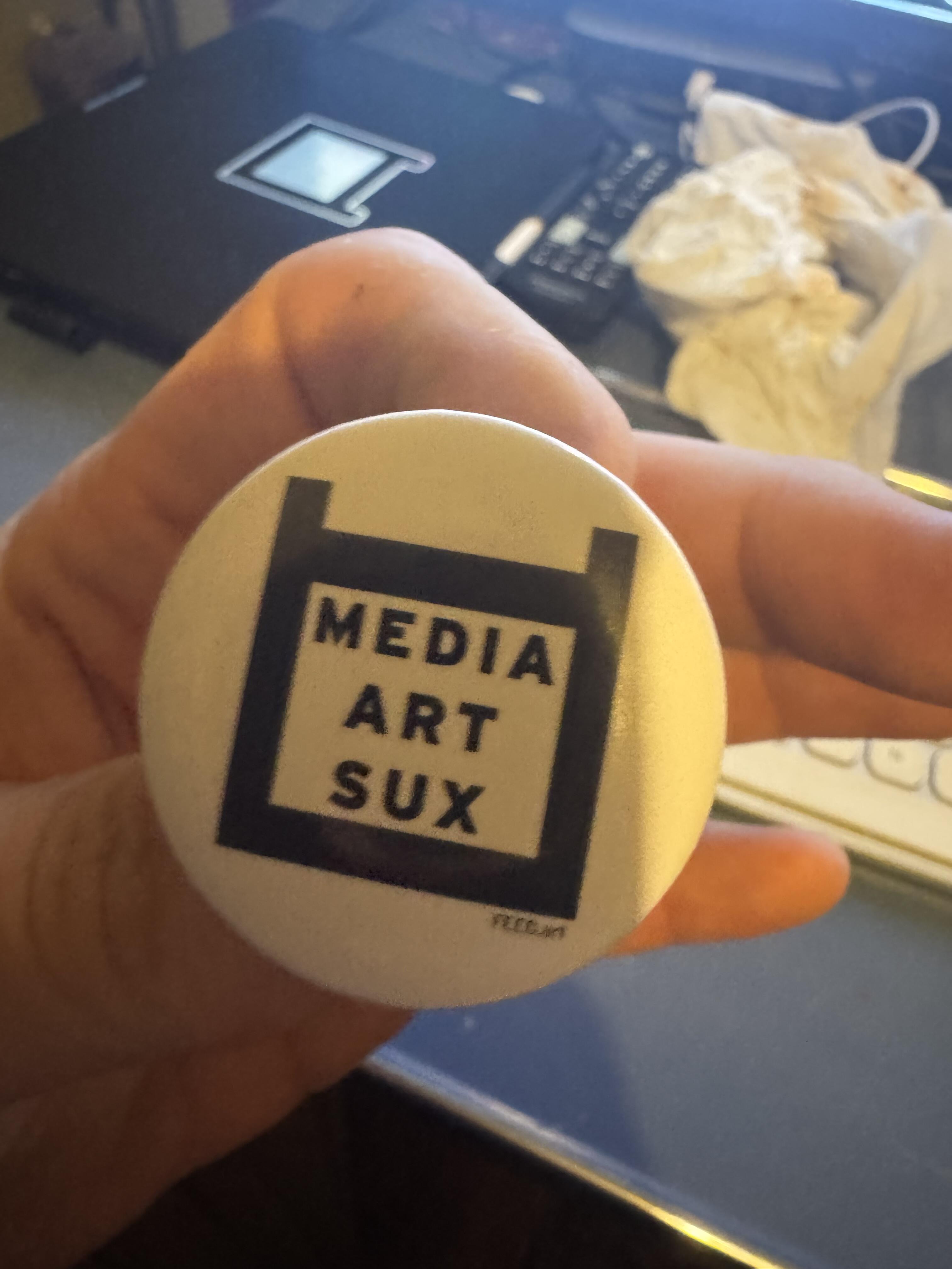 Campaign cover image for MEDIA ART SUX