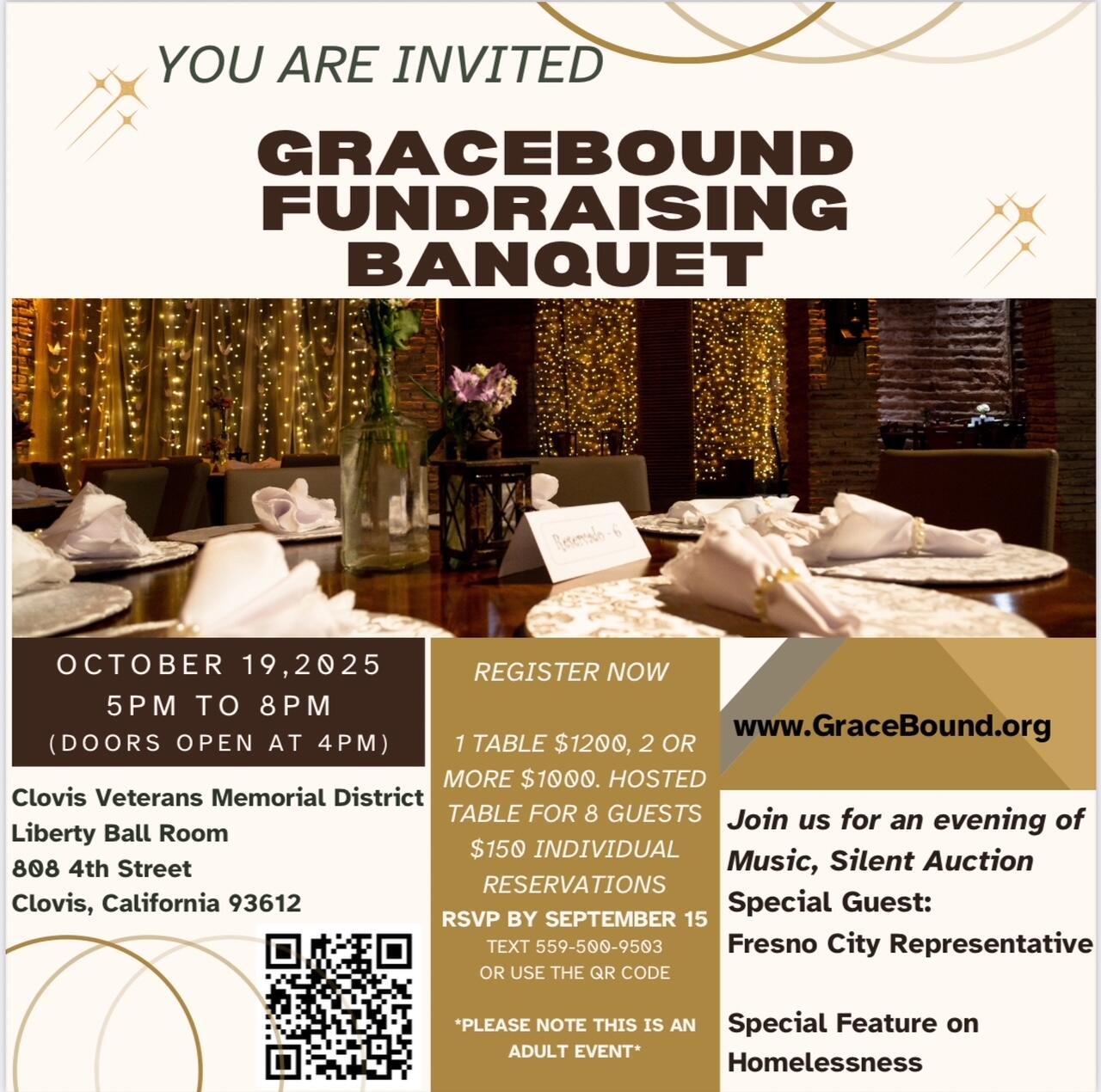 Campaign cover image for Gracebound Annual Banquet