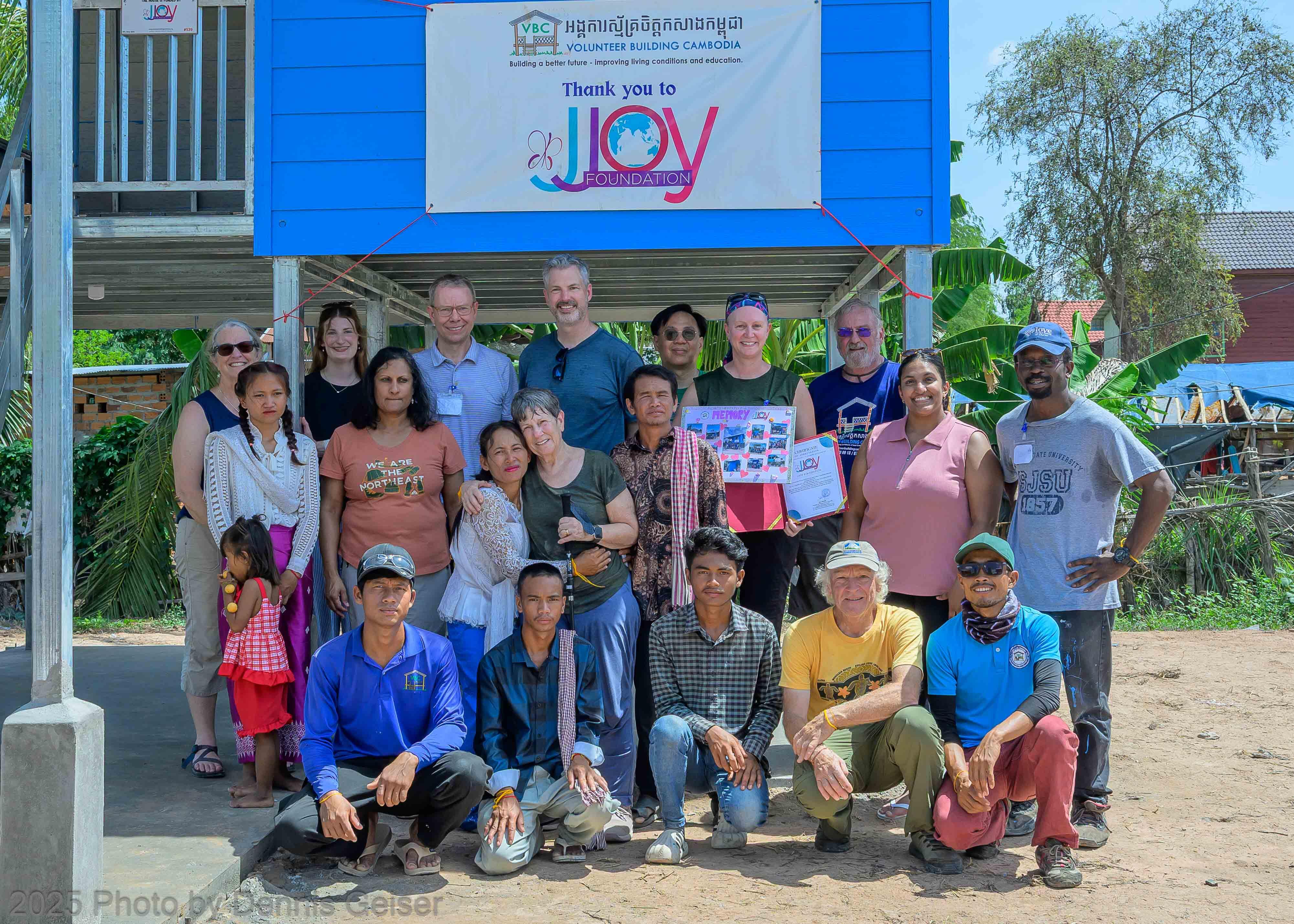 Campaign cover image for JJoy Foundation Team led by Tricia Vos (VBC-270117-TV)