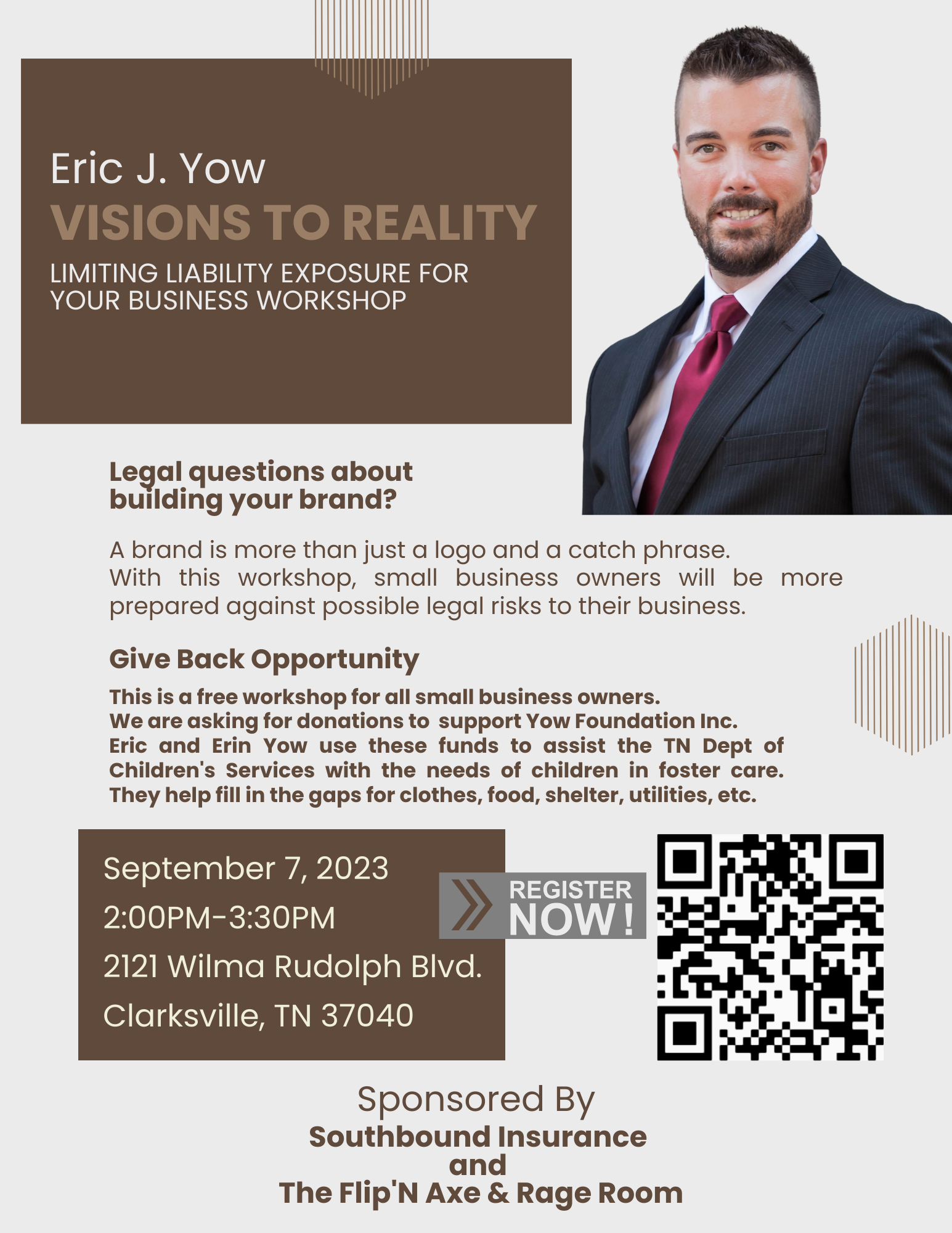 Campaign cover image for Eric Yow Foundation