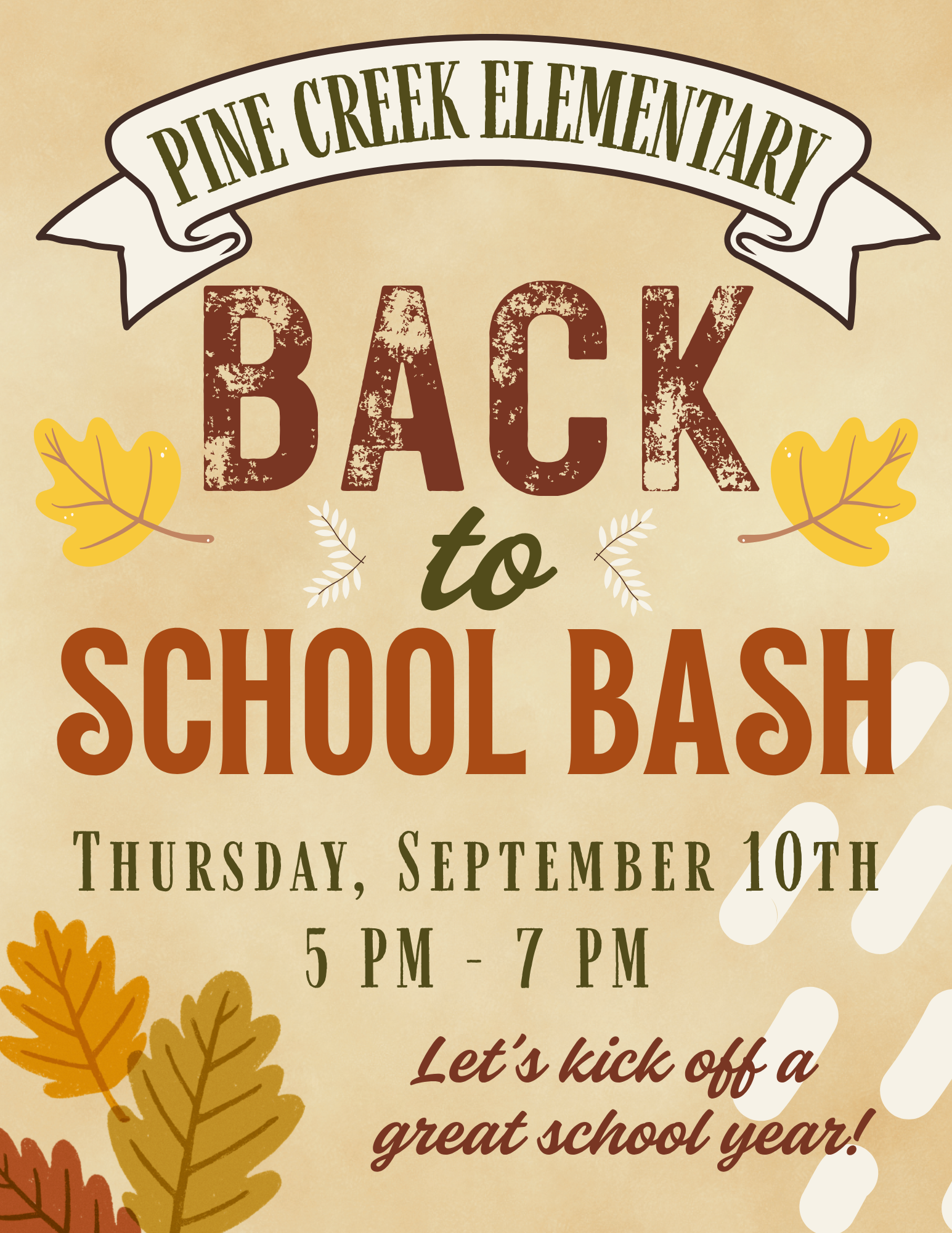 Campaign cover image for PTO Back to School Bash