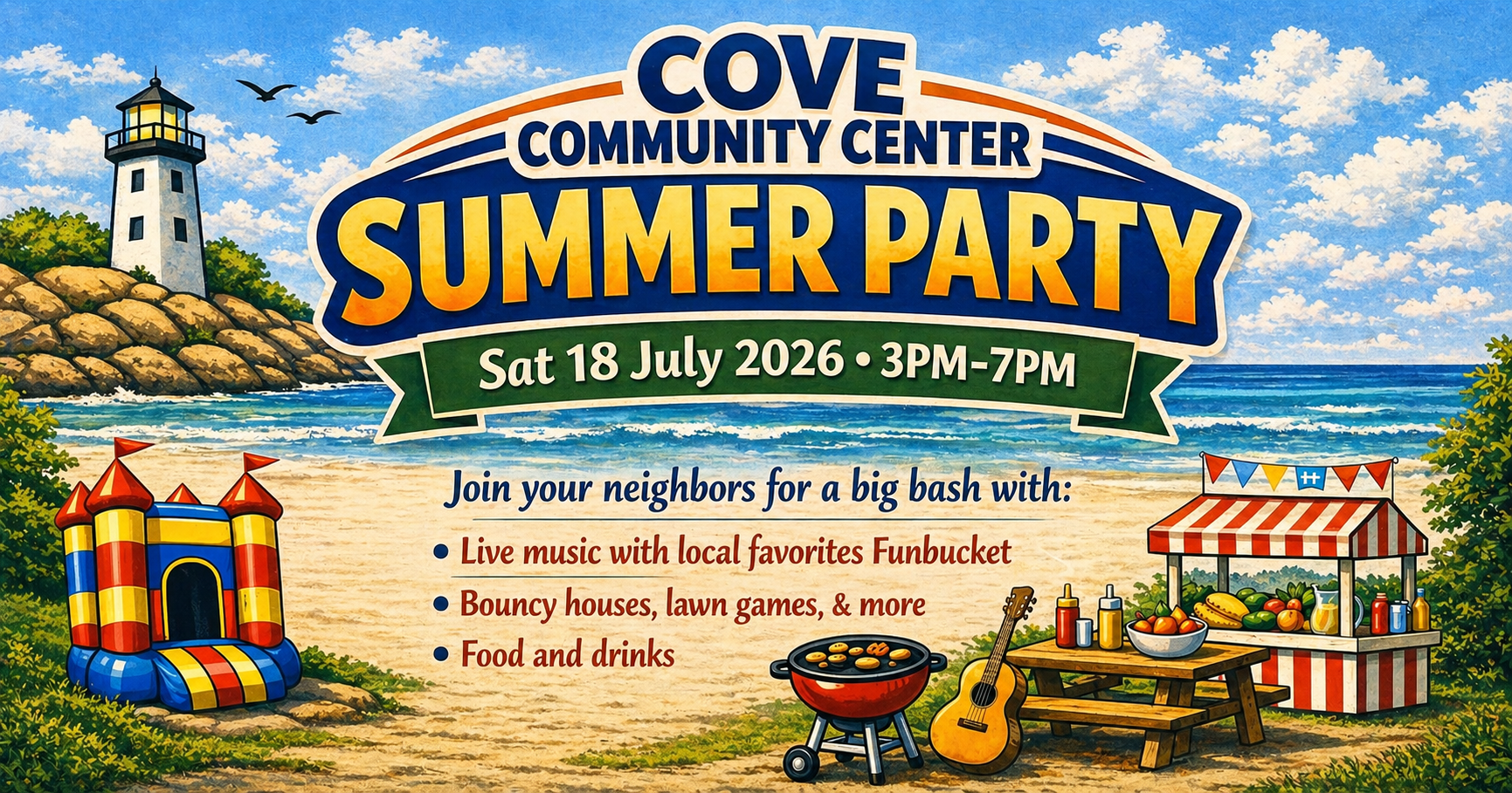 Campaign cover image for Beverly Cove Summer Party 2026