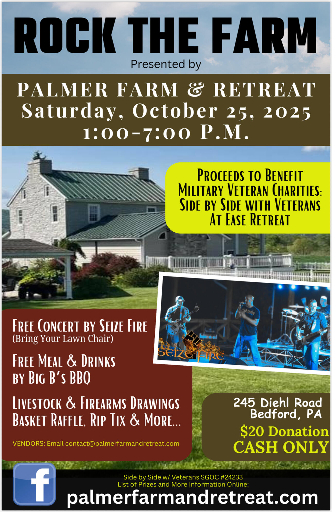 Campaign cover image for Rock The Farm