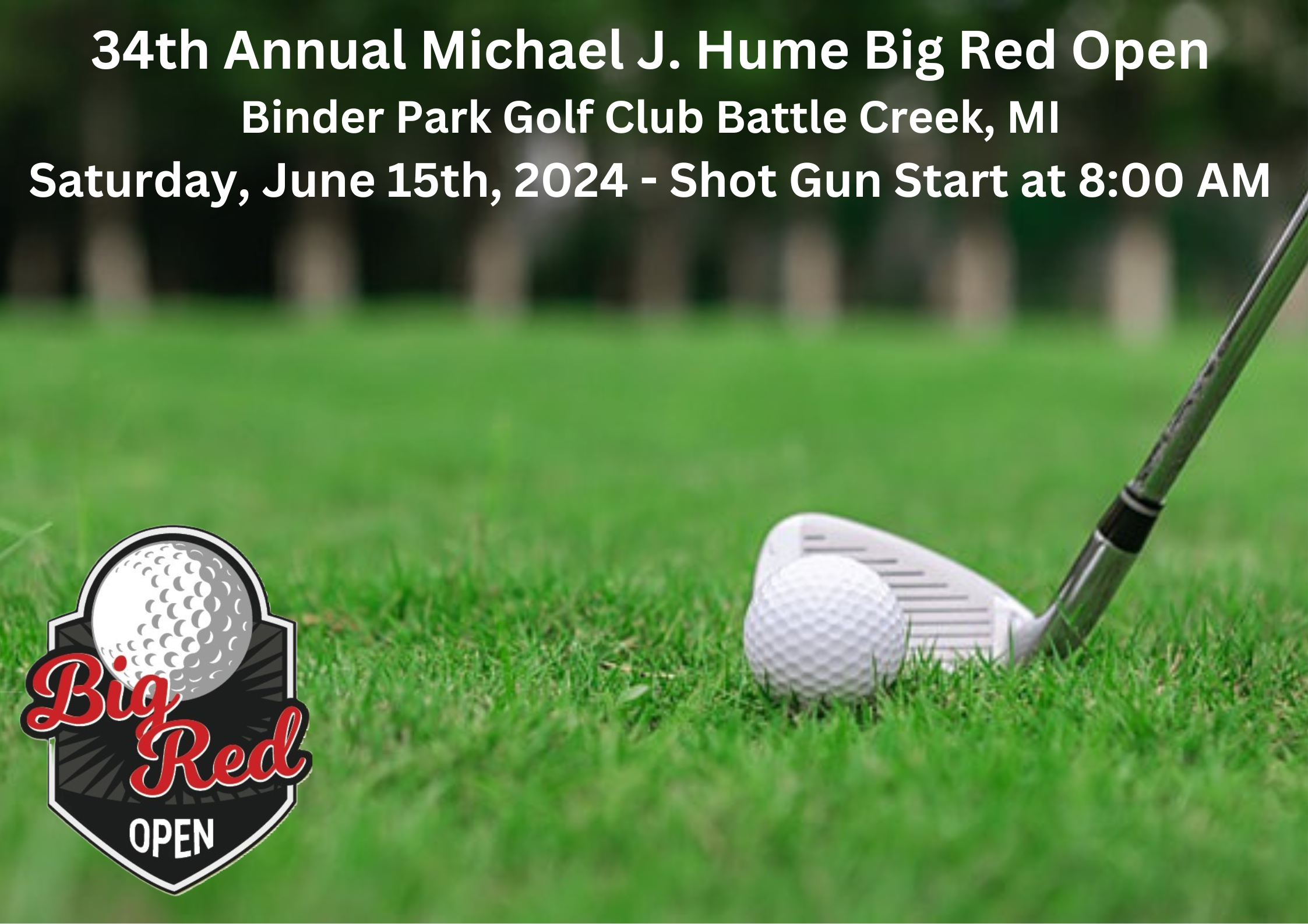 Campaign cover image for 2024 Big Red Open Golf Outing