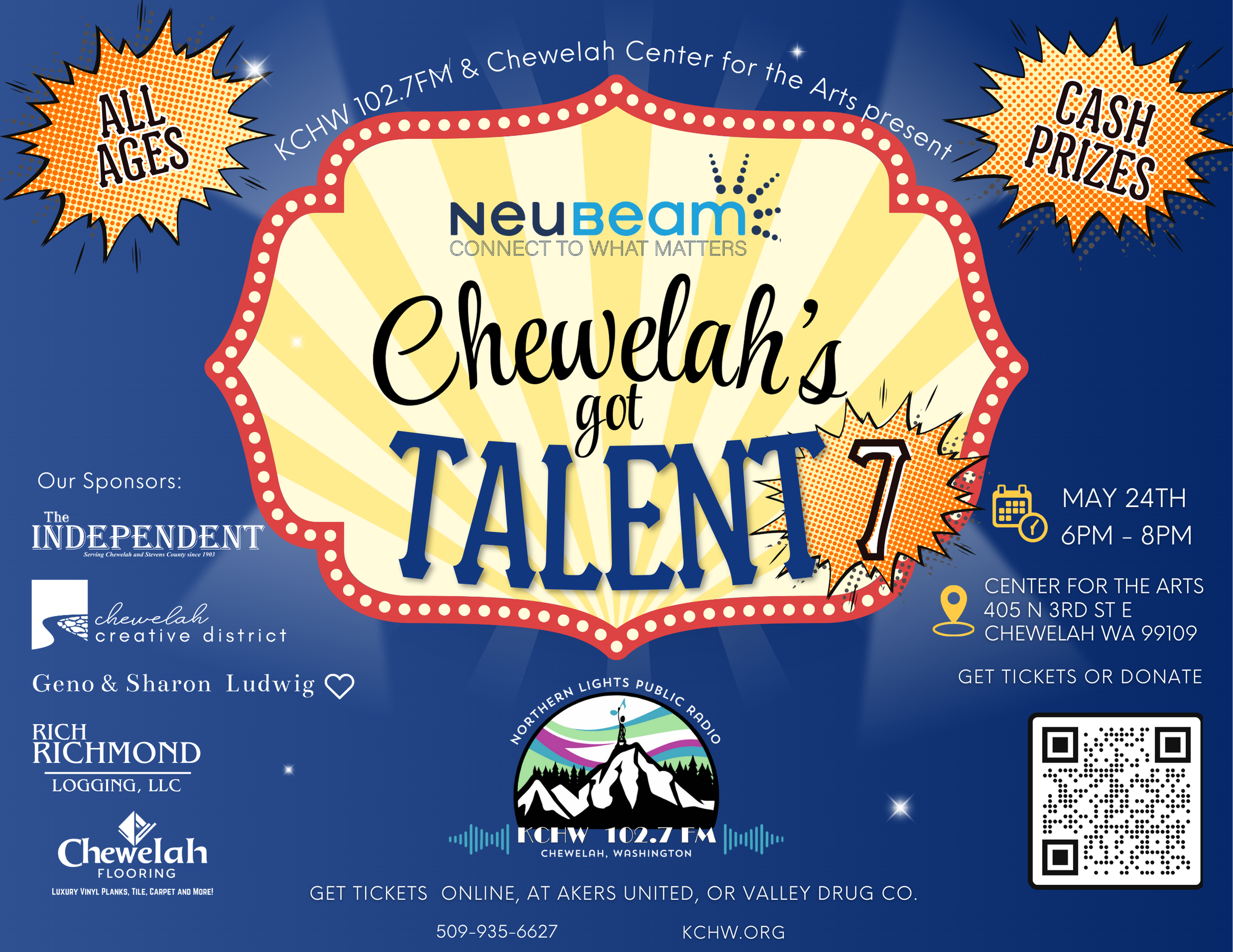 Campaign cover image for Chewelah's Got Talent 2025!