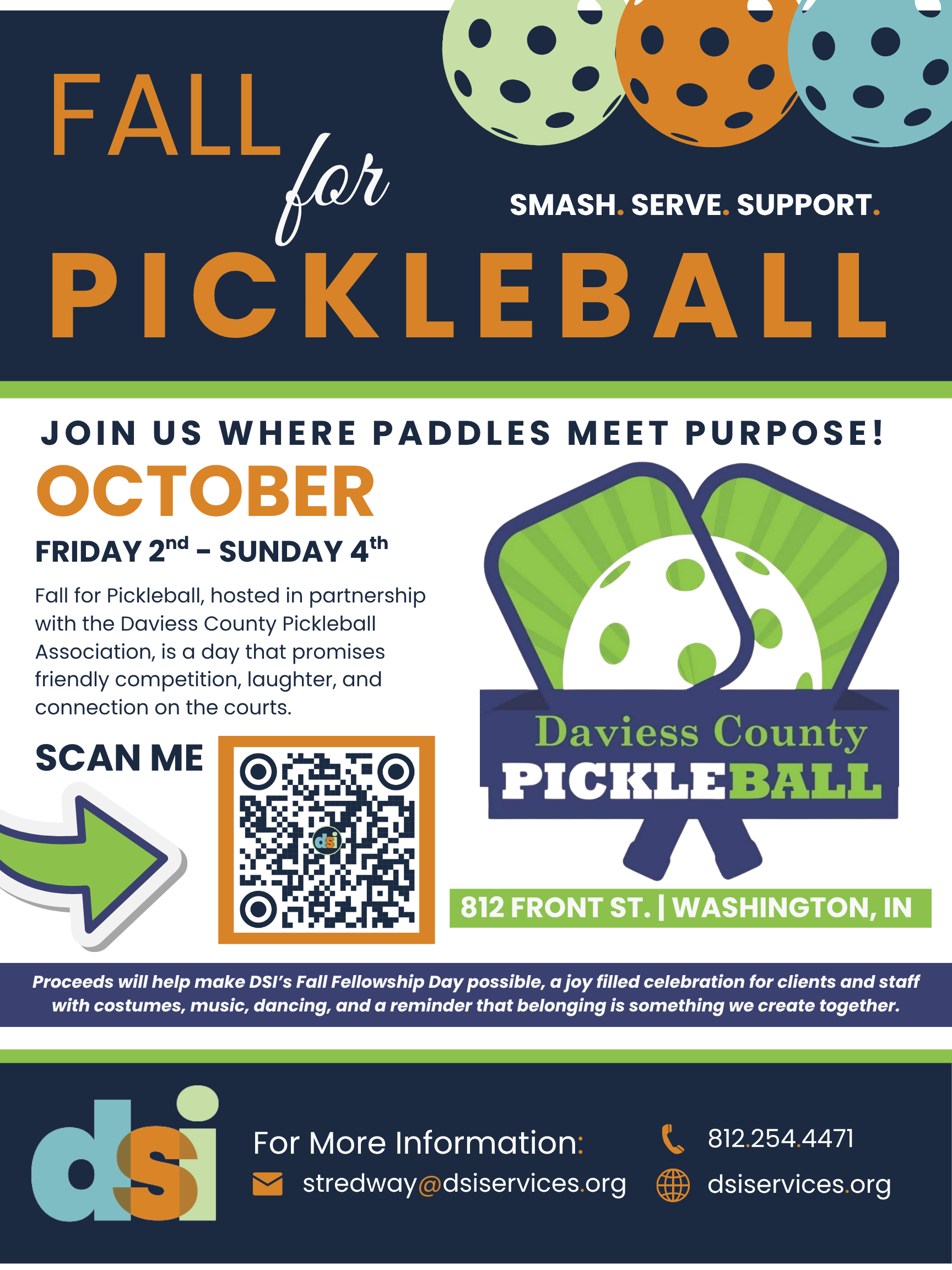 Campaign cover image for Fall for Pickleball